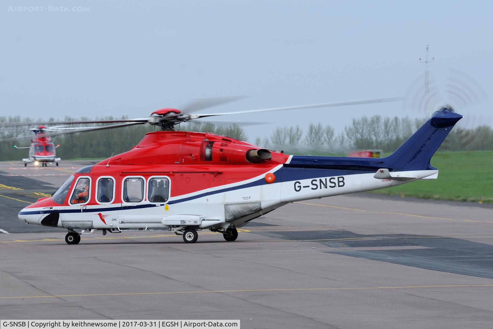 G-SNSB, 2010 AgustaWestland AW-139 C/N 31295, Return Visitor.