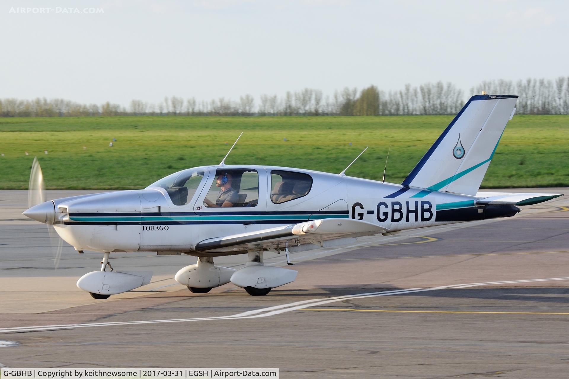 G-GBHB, 1978 Socata TB-10 Tobago C/N 6, Nice evening visitor.