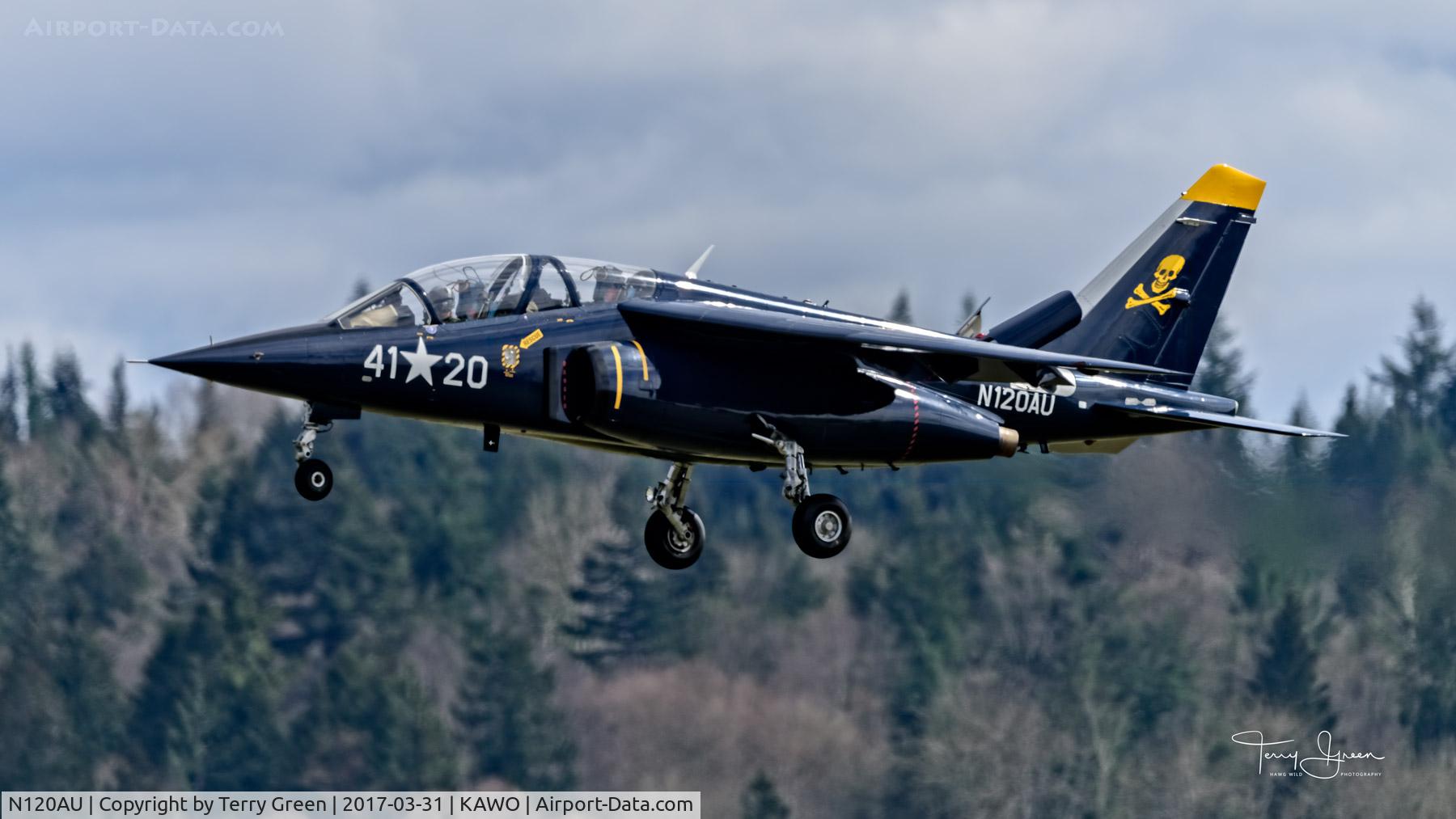 N120AU, 1981 Dassault-Dornier Alpha Jet A C/N 0120, KAWO