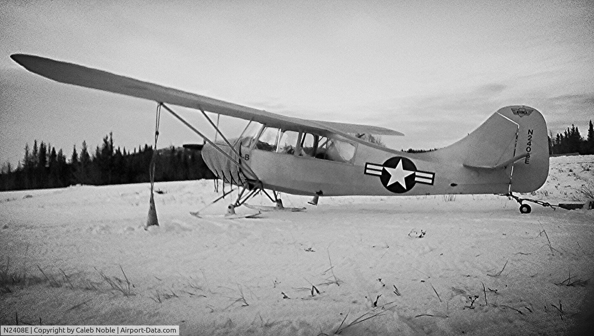 N2408E, 1946 Aeronca 7AC/CCM Champion C/N 7AC-5987, N2408E in Nelchina, AK
