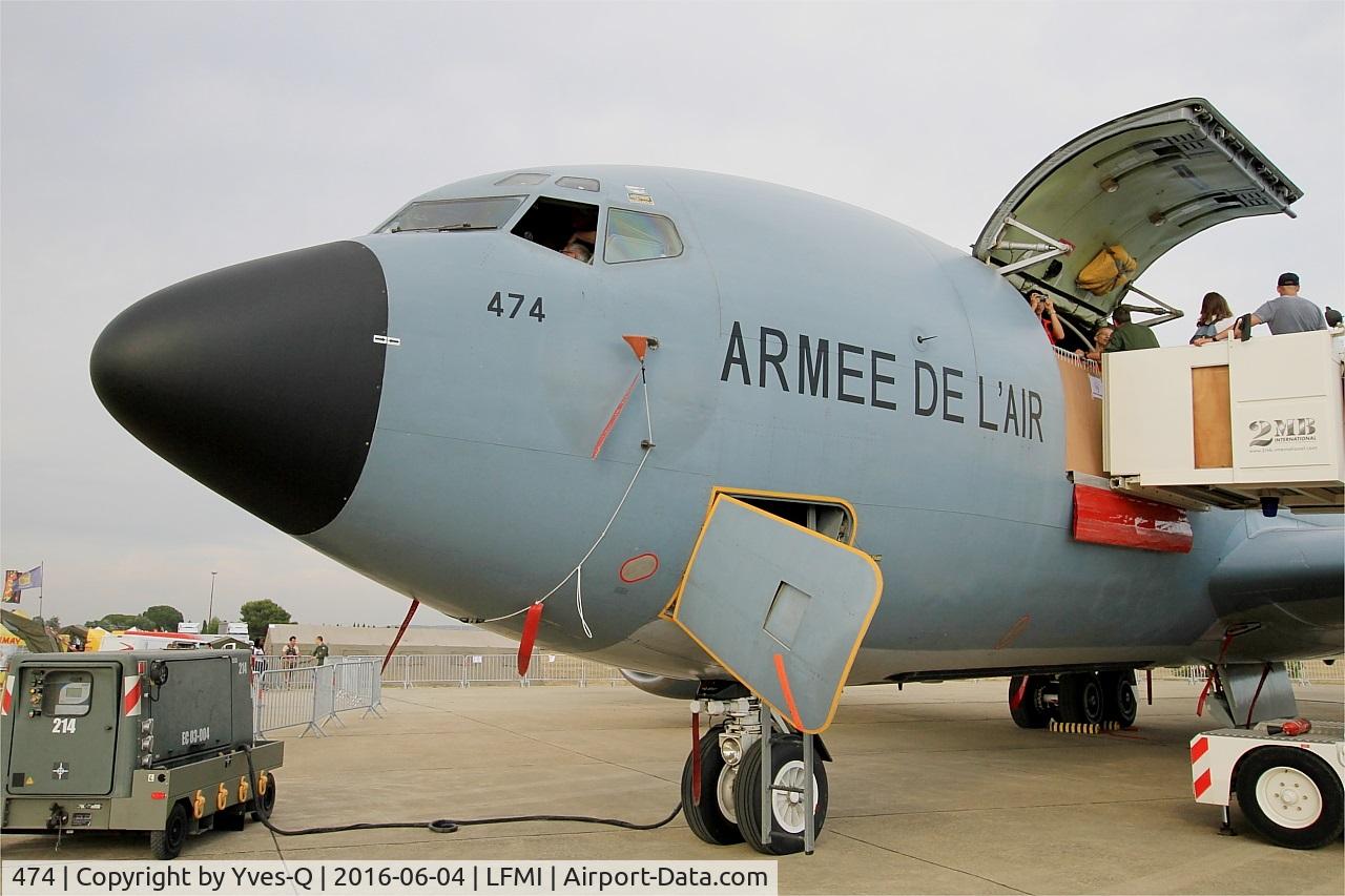474, 1964 Boeing C-135FR Stratotanker C/N 18683, Boeing C-135FR Stratotanker, Static display, Istres-Le Tubé Air Base 125 (LFMI-QIE) open day 2016