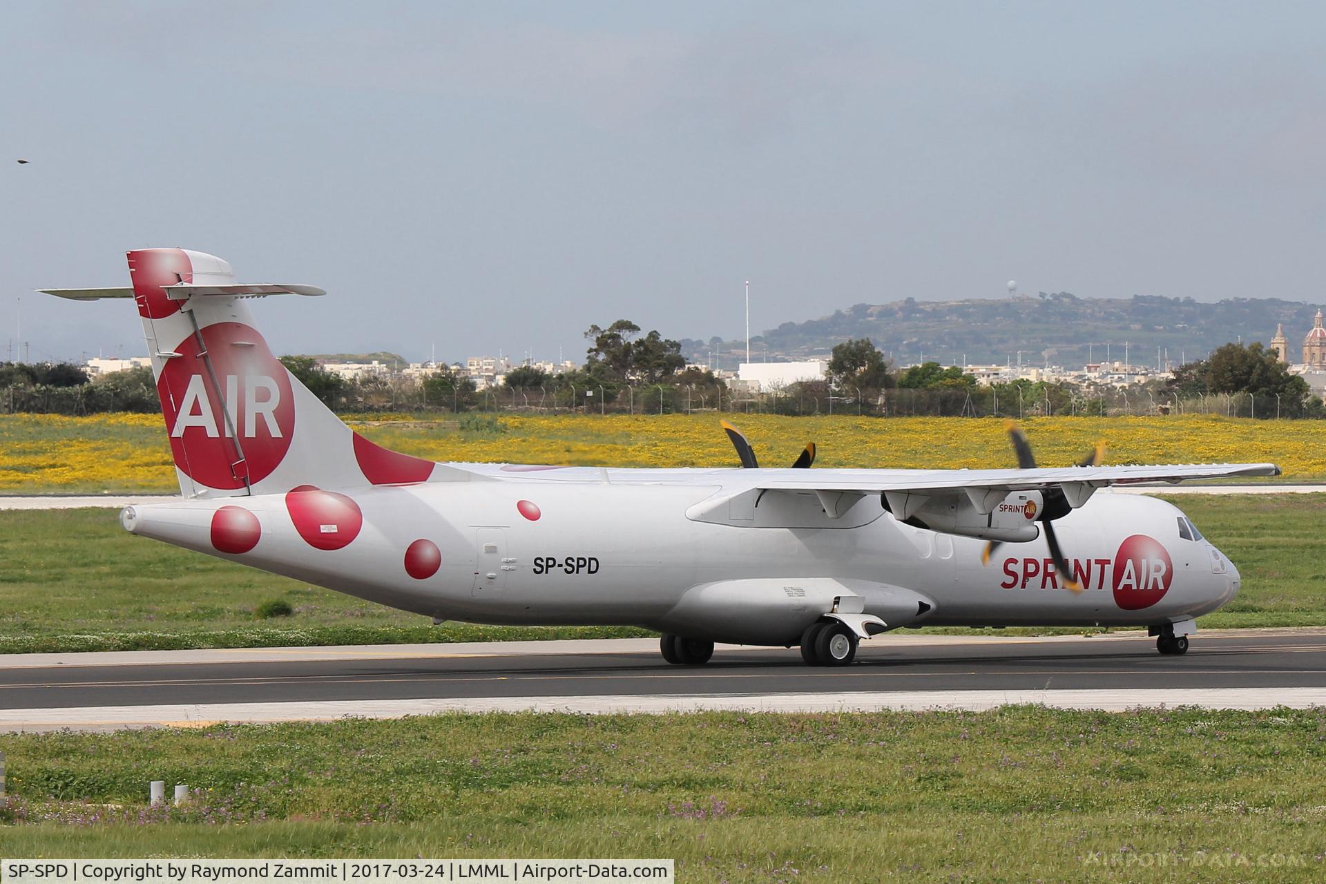 SP-SPD, 1994 ATR 72-212 C/N 387, ATR72 SP-SPD Sprintair