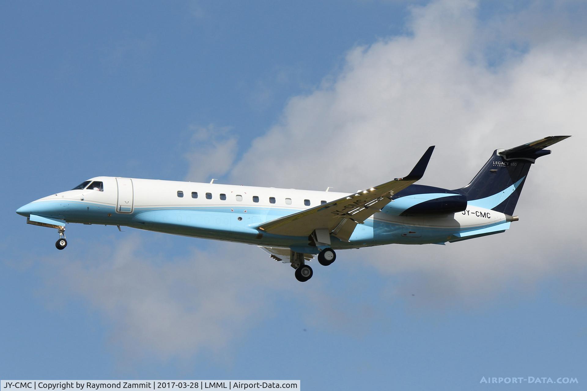 JY-CMC, 2009 Embraer EMB-135BJ Legacy 650 C/N 14501126, Embraer EMB-135BJ Legacy JY-CMC Arab Wings