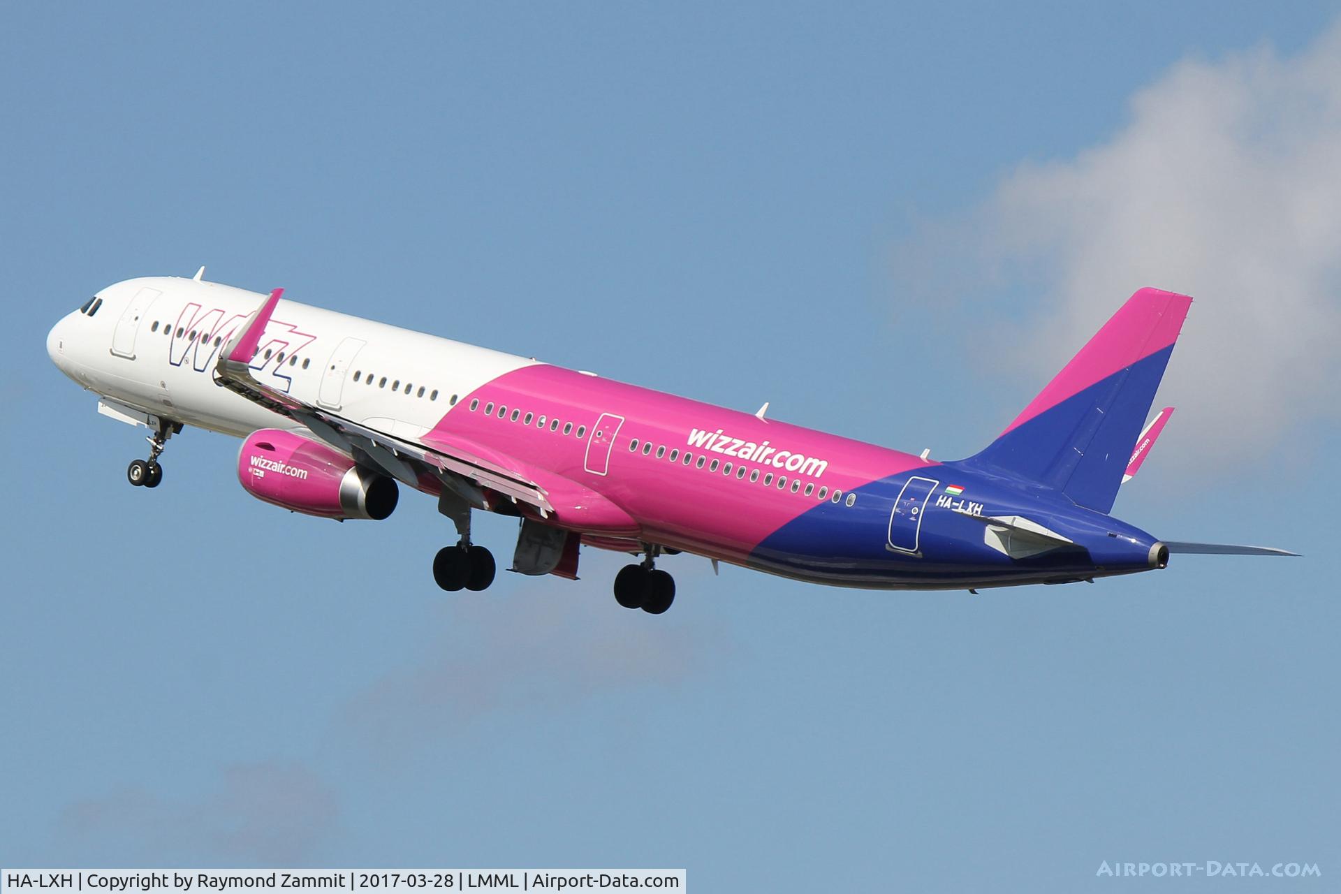 HA-LXH, 2016 Airbus A321-231 C/N 7217, A321 HA-LXH WizzAir