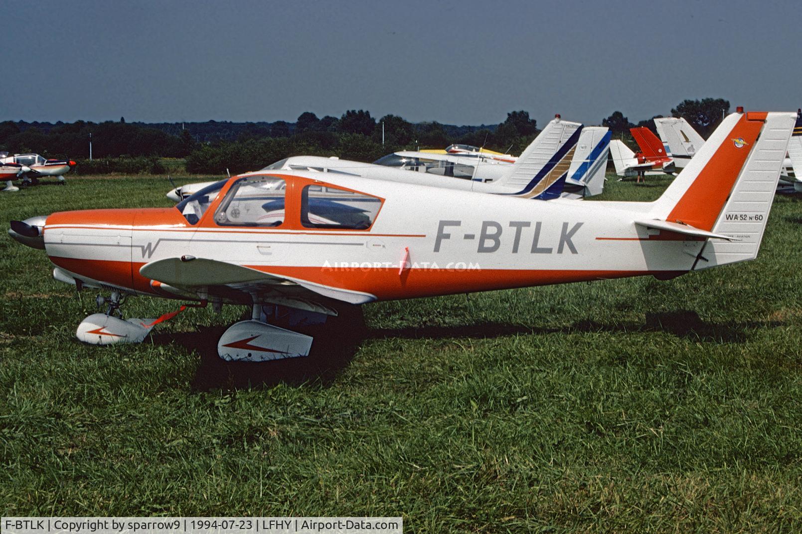 F-BTLK, 1972 Wassmer WA-52 Europa C/N 60, Experimental Aircraft Rally Moulins