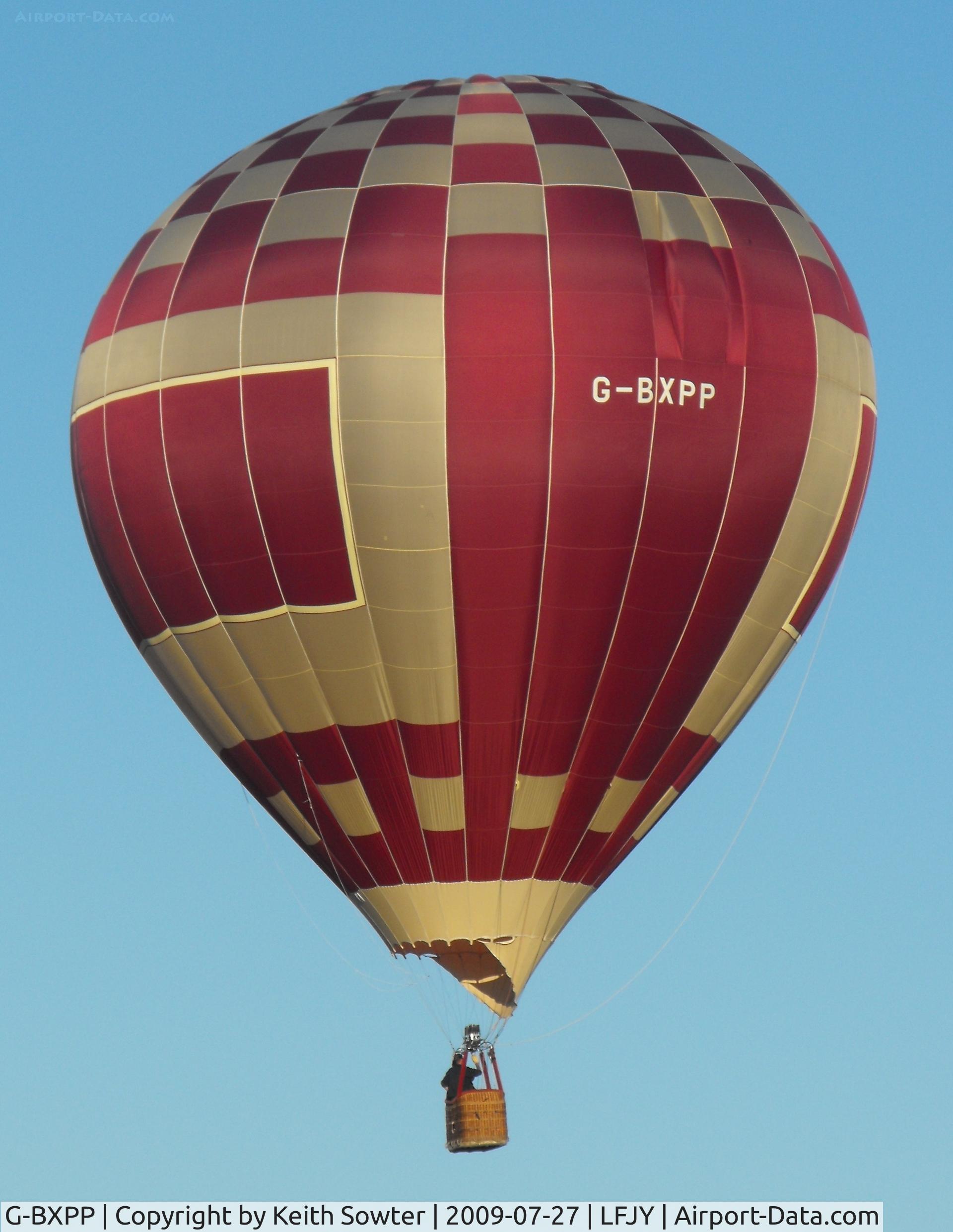 G-BXPP, 1997 Sky Balloons Sky 90-24 C/N 092, Lorraine Mondial Balloon Meet 2009 at Chambley Airfield LFJY