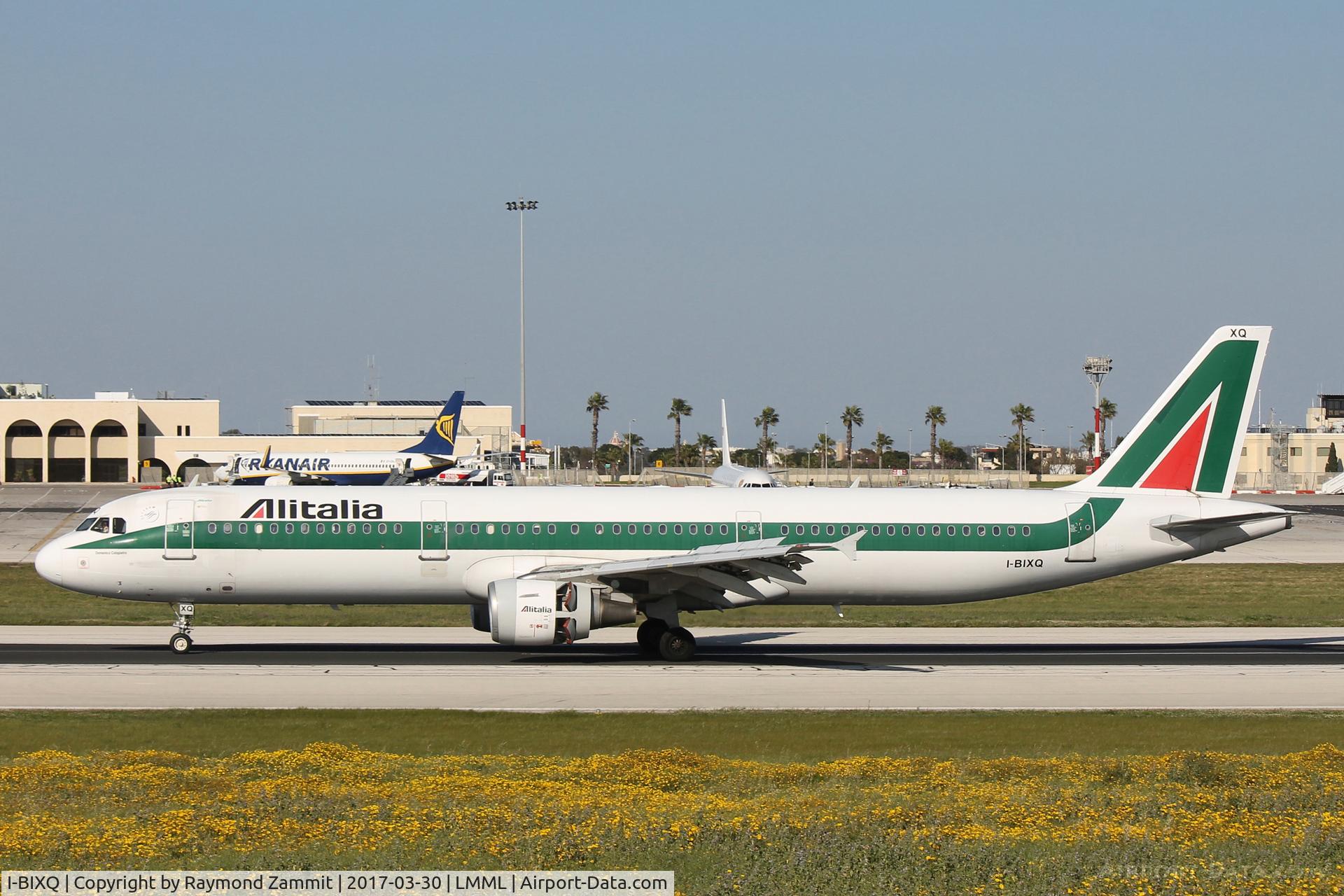 I-BIXQ, 1996 Airbus A321-112 C/N 586, A321 I-BIXQ Alitalia