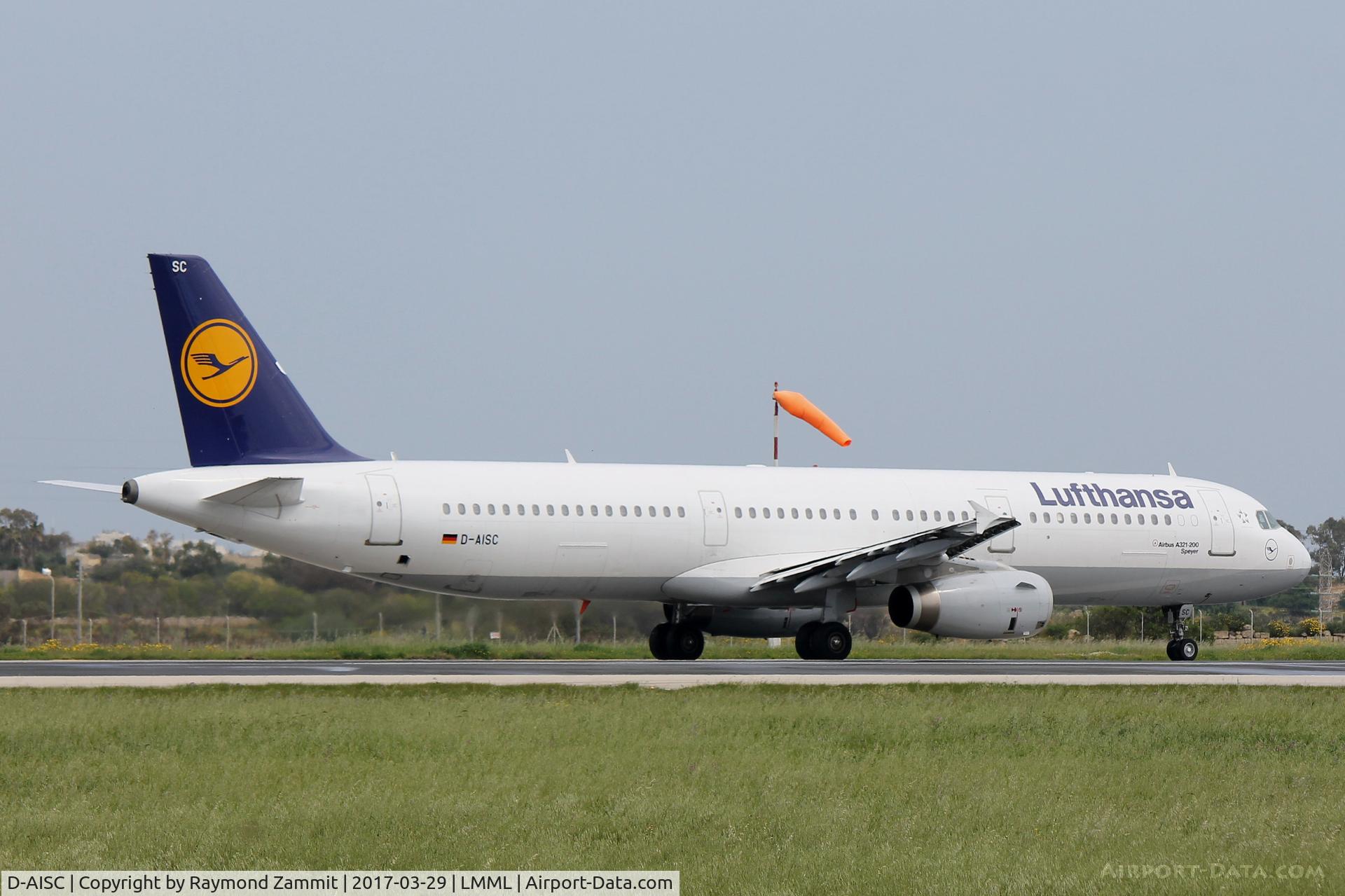 D-AISC, 1999 Airbus A321-231 C/N 1161, A321 D-AISC Lufthansa