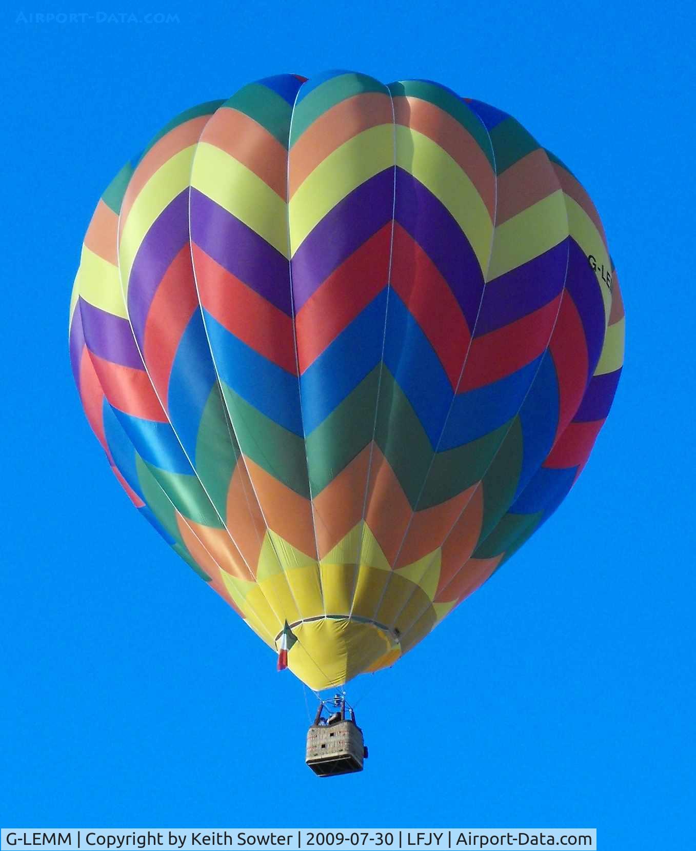 G-LEMM, Ultra Magic Z-90 C/N 90/120, Lorraine Mondial Balloon Meet 2009 at Chambley Airfield LFJY