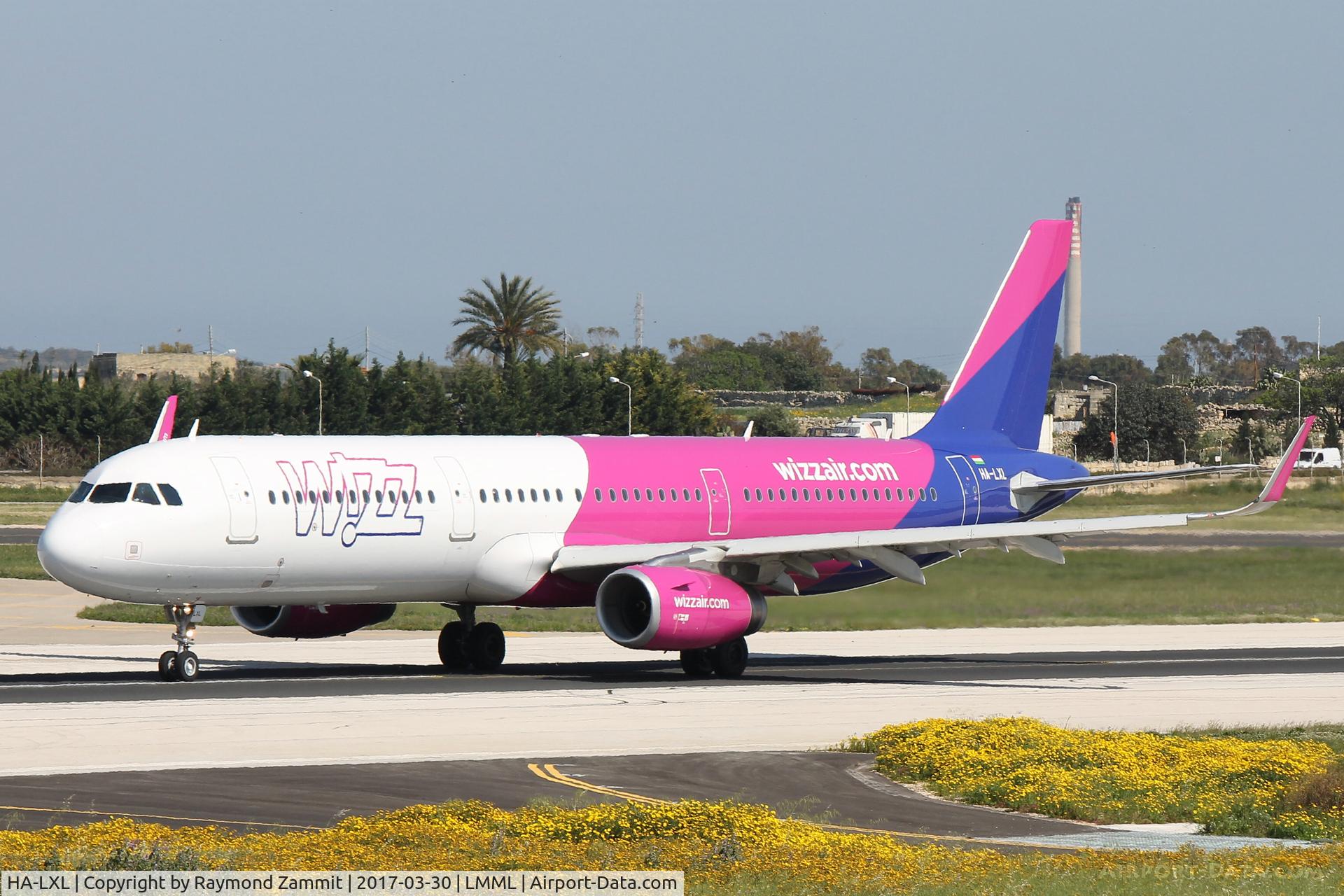 HA-LXL, 2016 Airbus A321-231 C/N 7488, A321 HA-LXL Wizzair