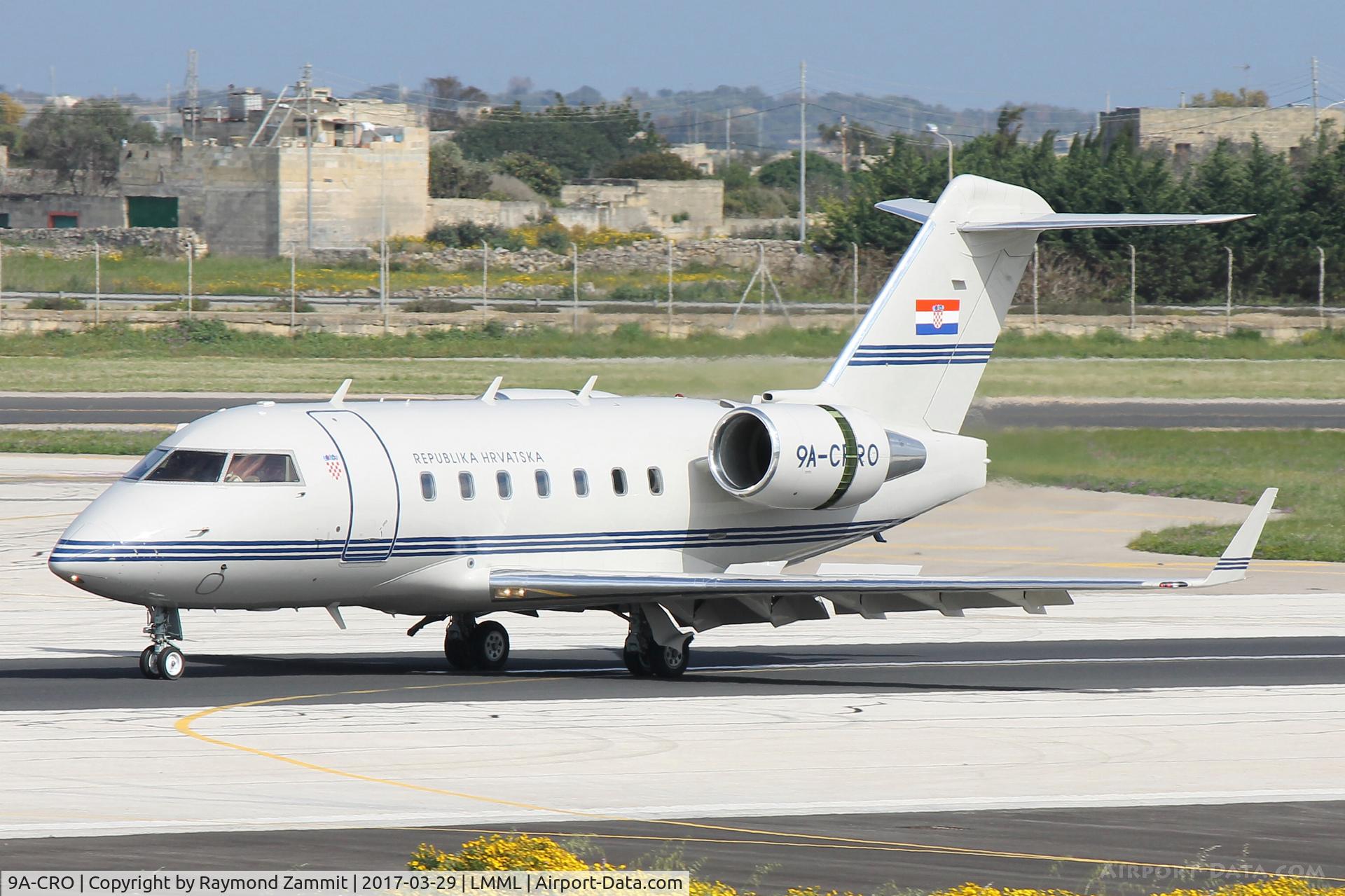 9A-CRO, 1996 Canadair Challenger 604 (CL-600-2B16) C/N 5322, Canadair challenger604 (CL-600) 9A-CRO Croatian Government