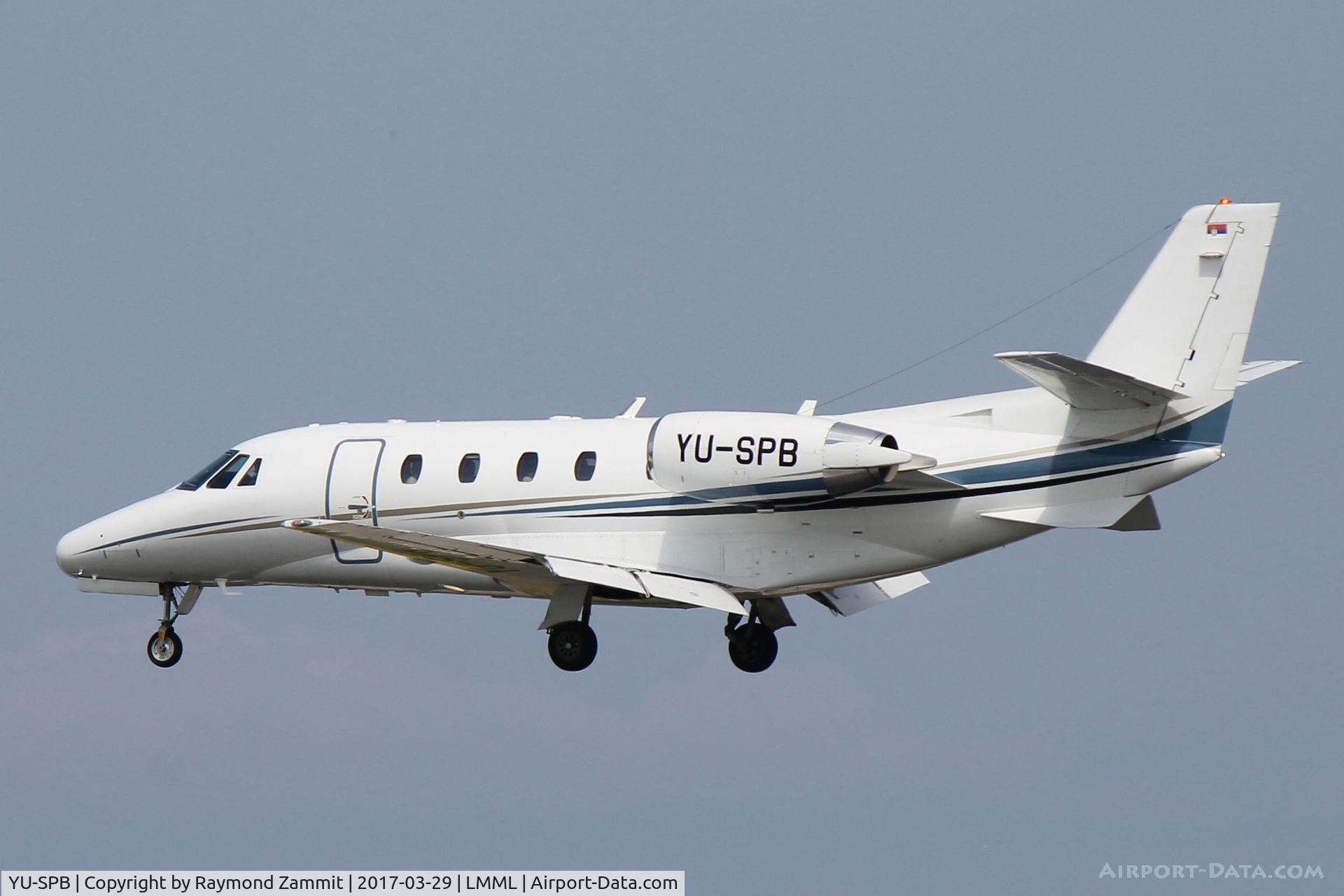 YU-SPB, 2008 Cessna 560 Citation XLS C/N 560-5807, Cessna 560 Citation XLS YU-SPB Prince Aviation