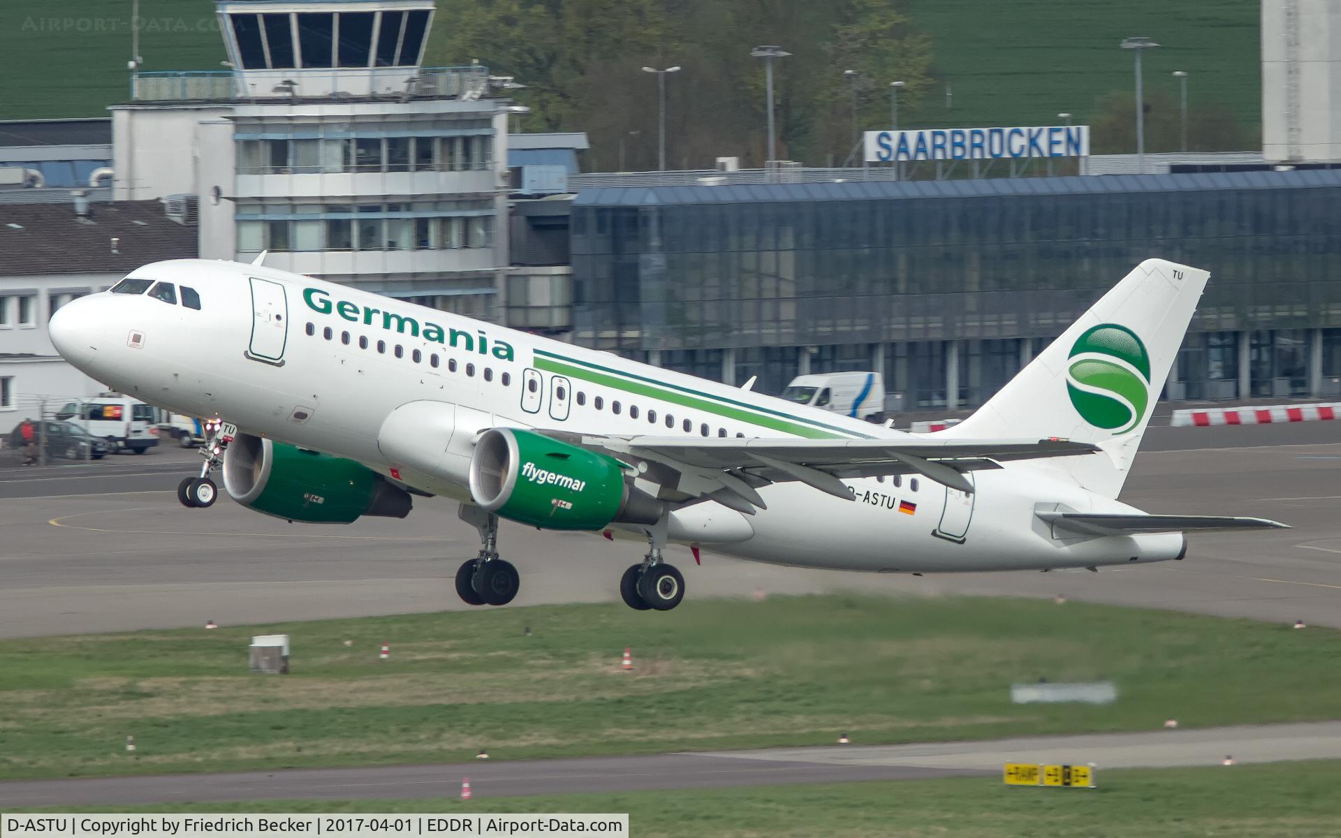 D-ASTU, 2008 Airbus A319-112 C/N 3533, departure to Bremen via RW27