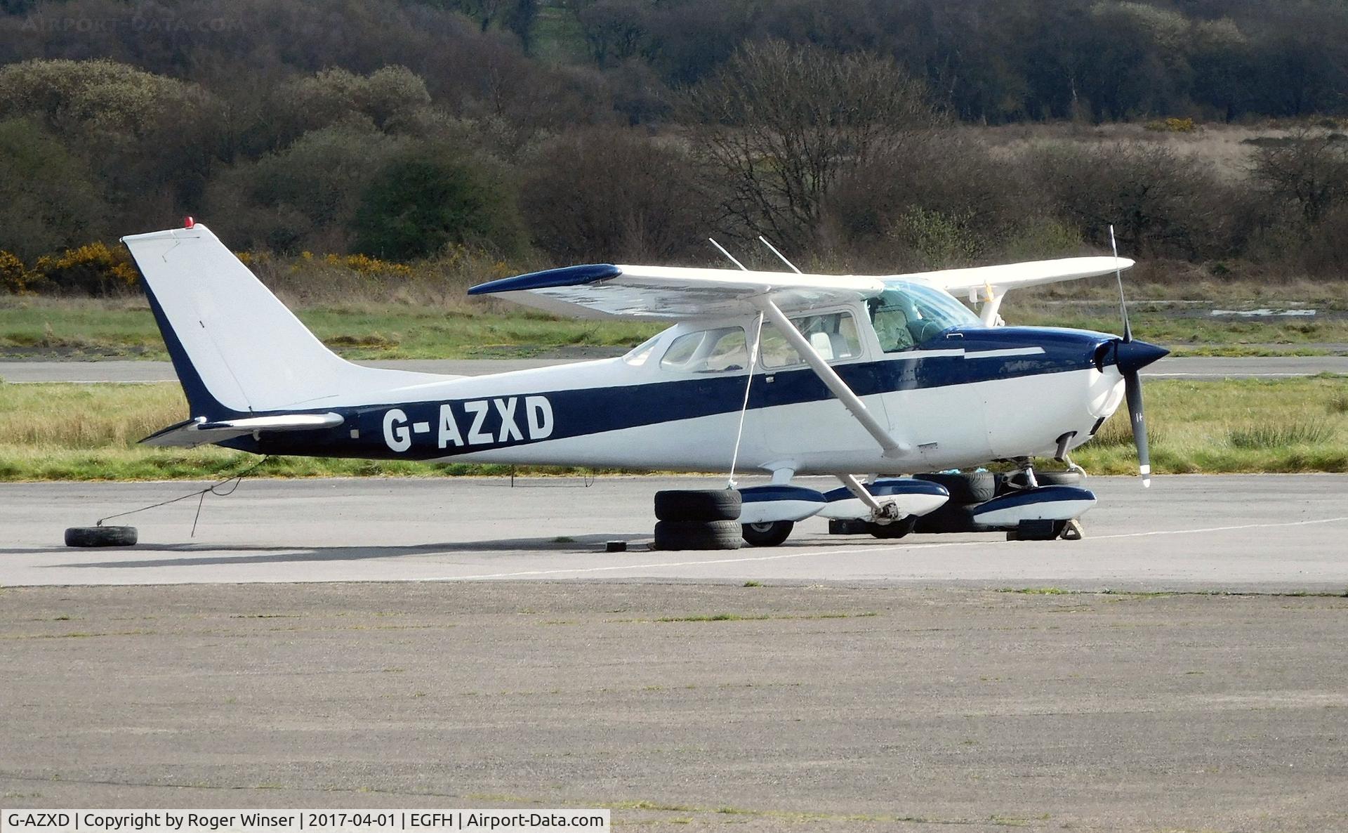 G-AZXD, 1972 Reims Cessna F172L C/N 0878, Visiting Reims/Cessna Skyhawk
