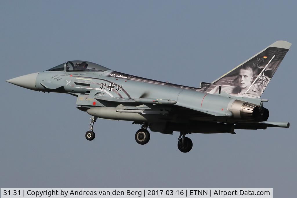 31 31, 2015 Eurofighter EF-2000 Typhoon S C/N GS091, special cs Oswald Boelke