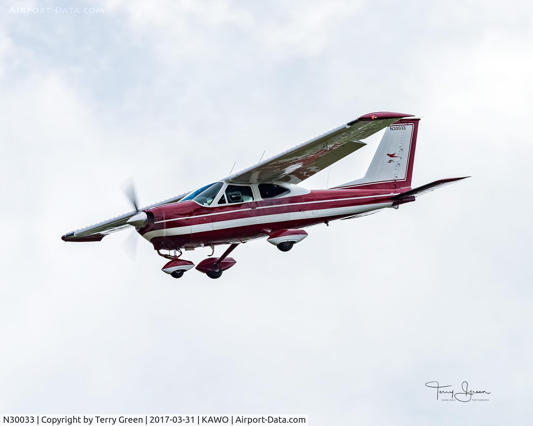 N30033, 1968 Cessna 177 Cardinal C/N 17701036, KAWO