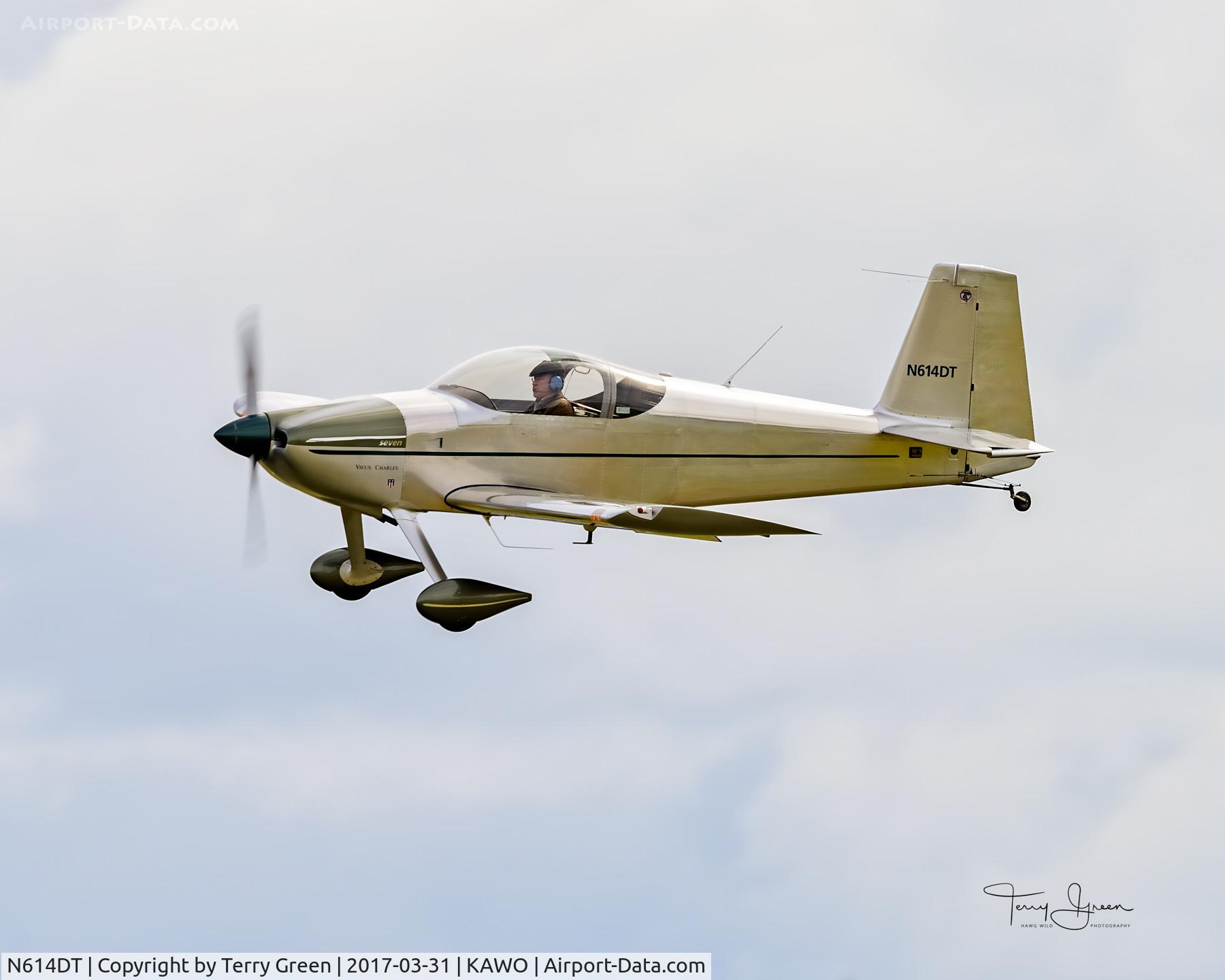 N614DT, 2007 Vans RV-7 C/N 7968, KAWO