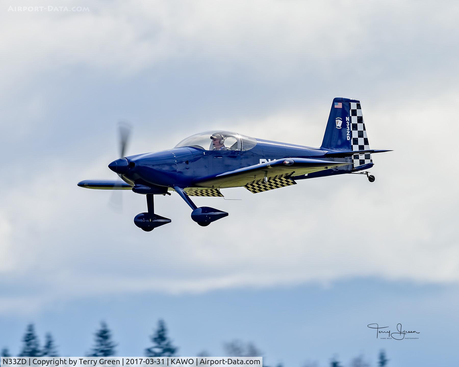 N33ZD, Vans RV-7 C/N 71555, KAWO