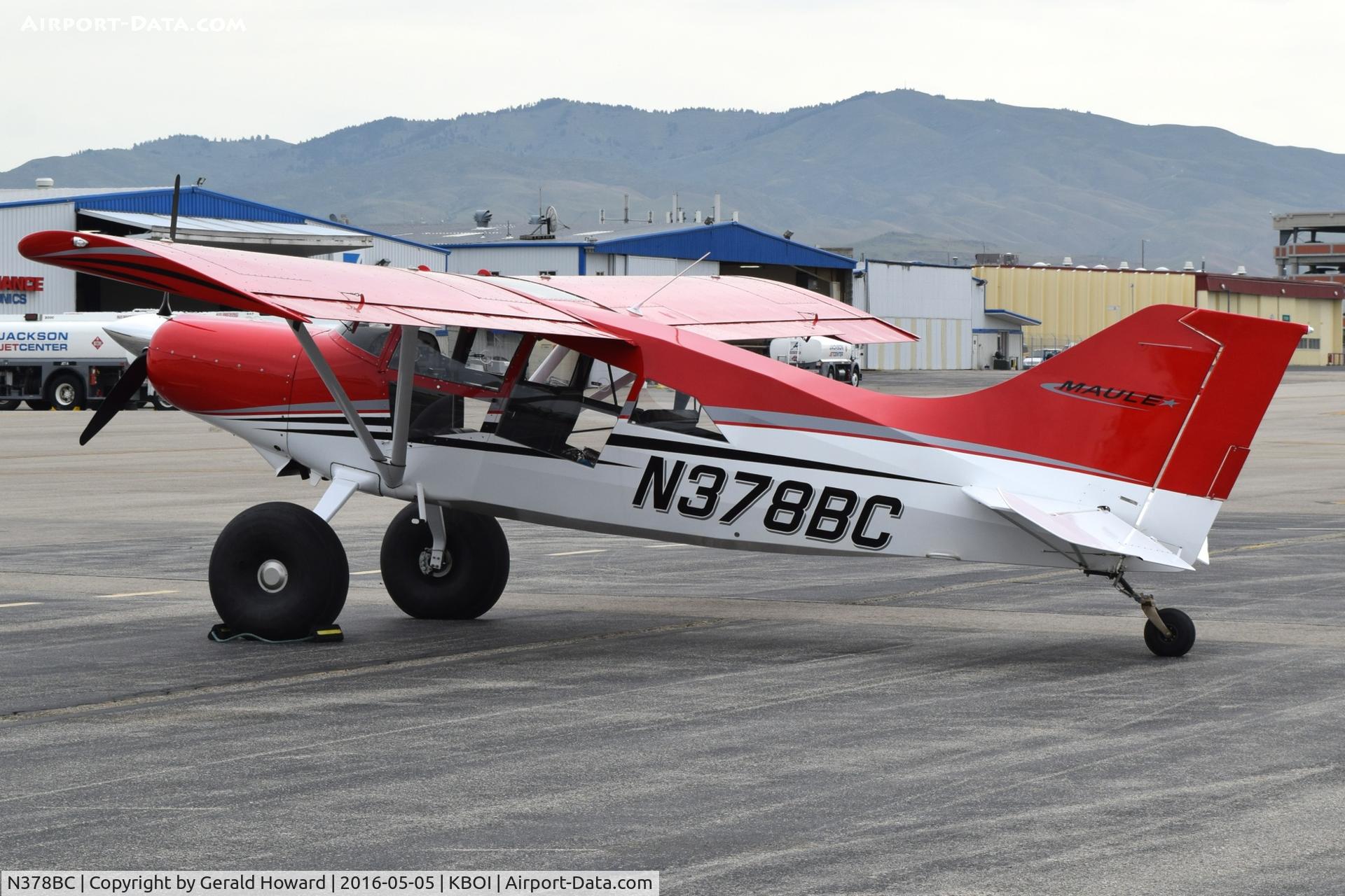 N378BC, 2015 Maule M-7-260C Orion C/N 30057C, Parked on south GA ramp.