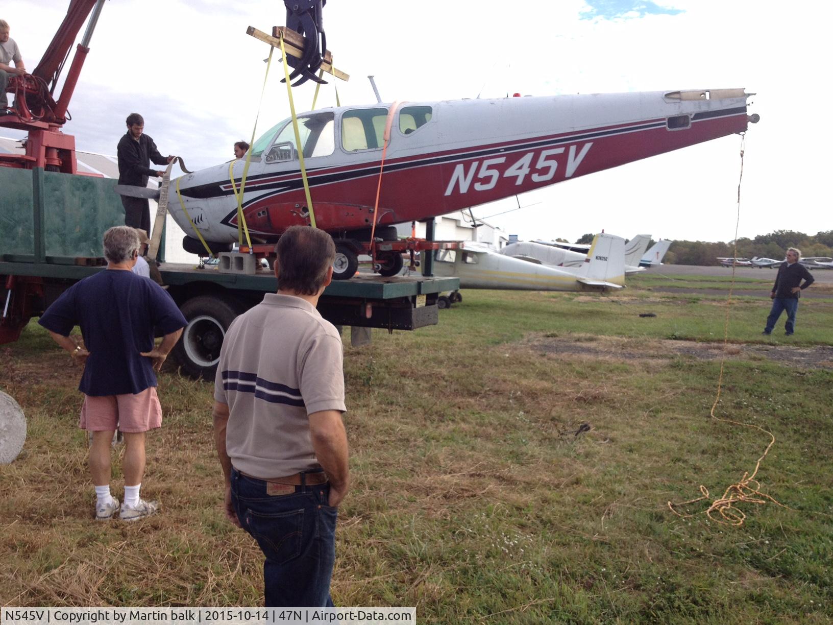 N545V, 1960 Beech M35 Bonanza C/N D-6321, Going to Denmark