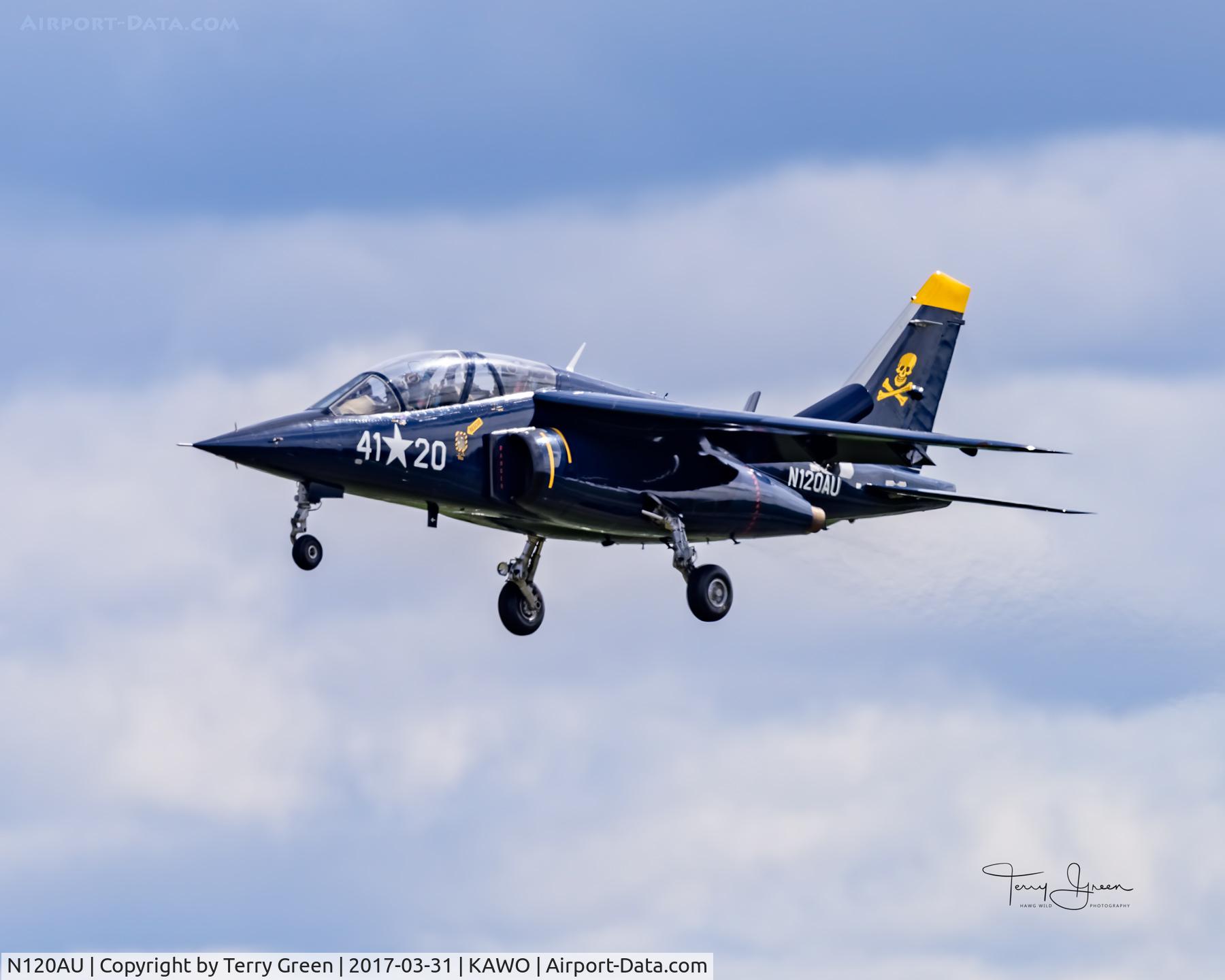 N120AU, 1981 Dassault-Dornier Alpha Jet A C/N 0120, KAWO