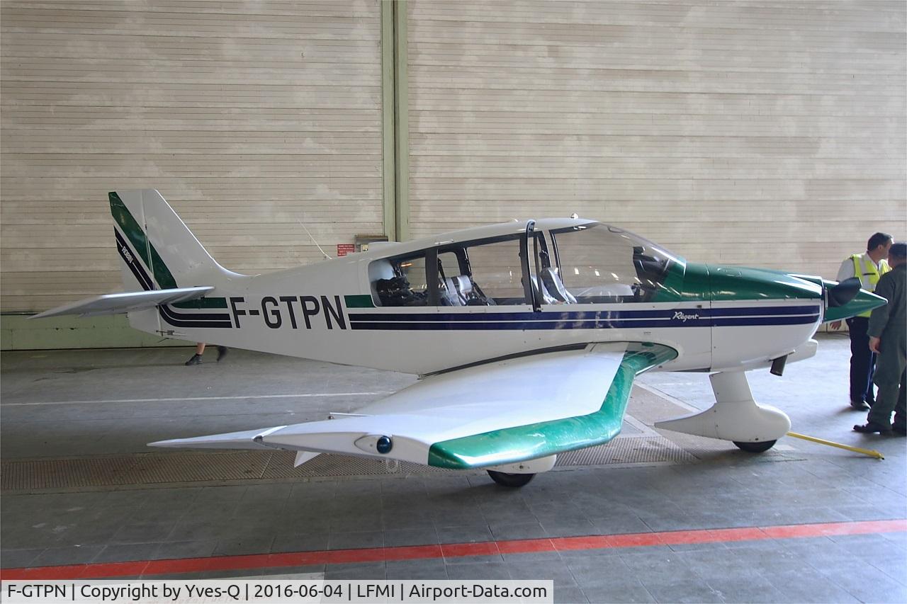 F-GTPN, Robin DR-400-180 Regent Regent C/N 2435, Robin DR-400-180, Parked, Istres-Le Tubé Air Base 125 (LFMI-QIE) open day 2016