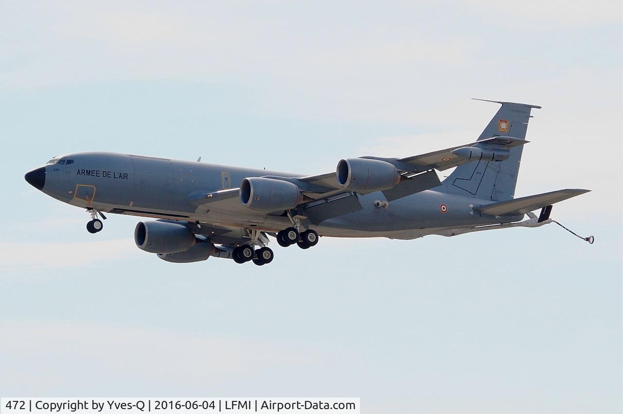 472, 1963 Boeing C-135FR Stratotanker C/N 18681, Boeing C-135FR Stratotanker, On display, Istres-Le Tubé Air Base 125 (LFMI-QIE) open day 2016