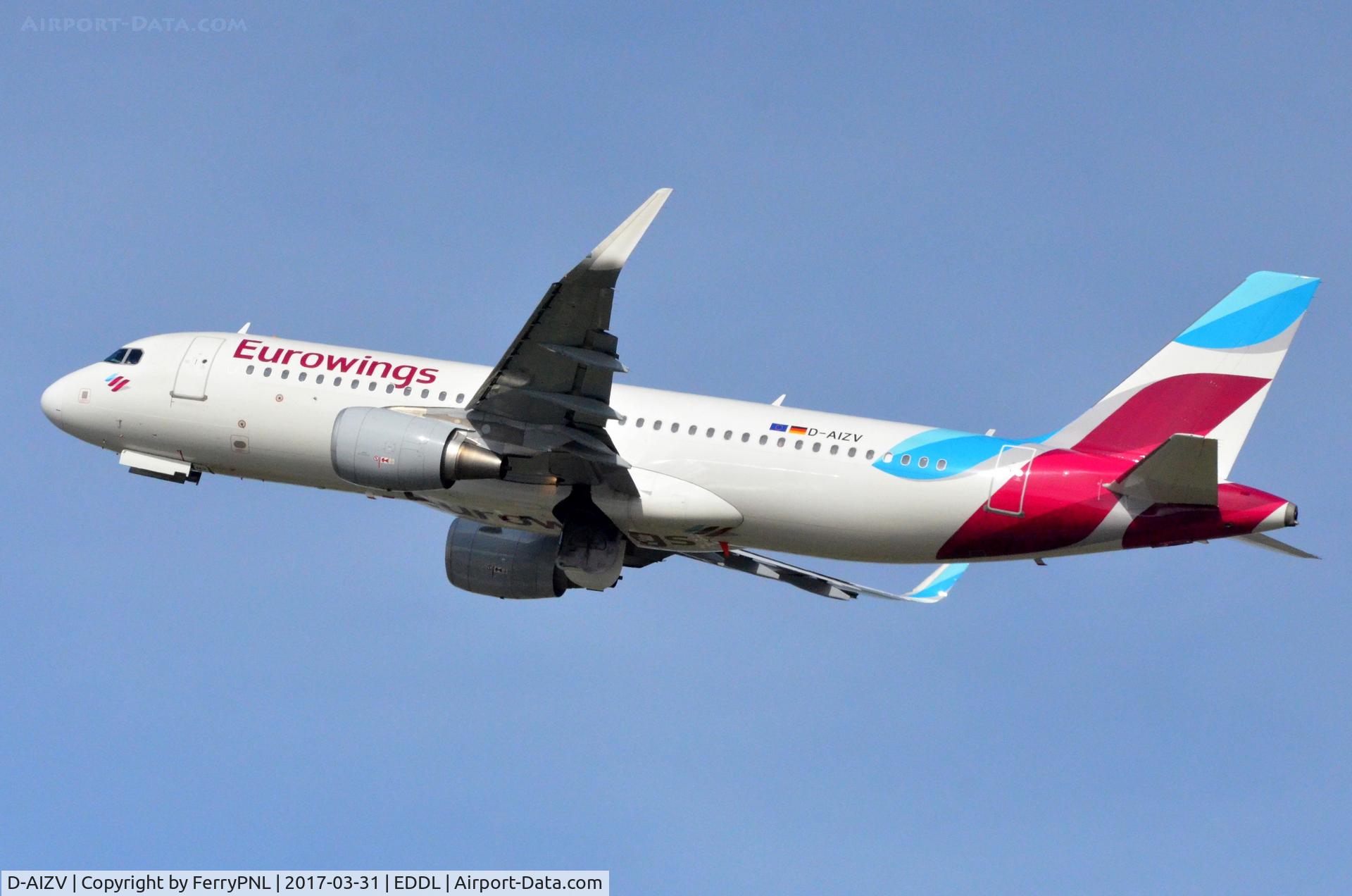 D-AIZV, 2013 Airbus A320-214 C/N 5658, Eurowings A320
