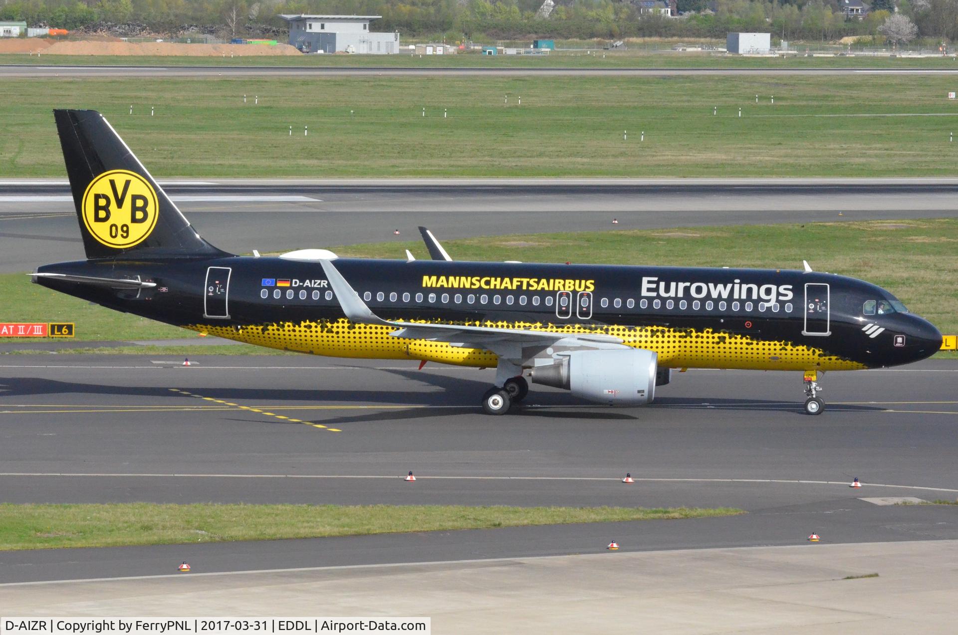 D-AIZR, 2013 Airbus A320-214 C/N 5525, Eurowings A320 in a very nice livery.