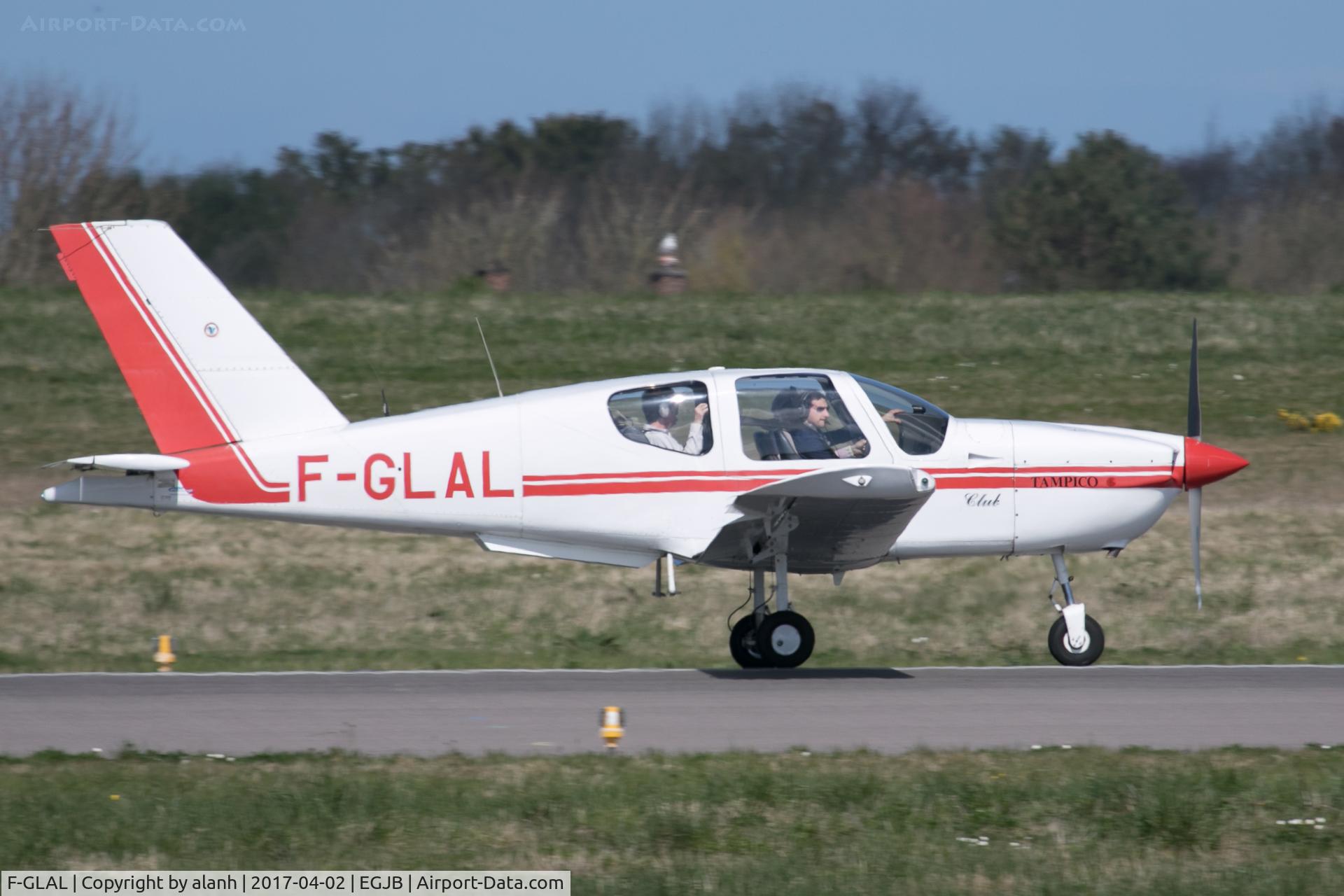 F-GLAL, Socata TB-9 Tampico Cub C/N 1091, Departing Guernsey