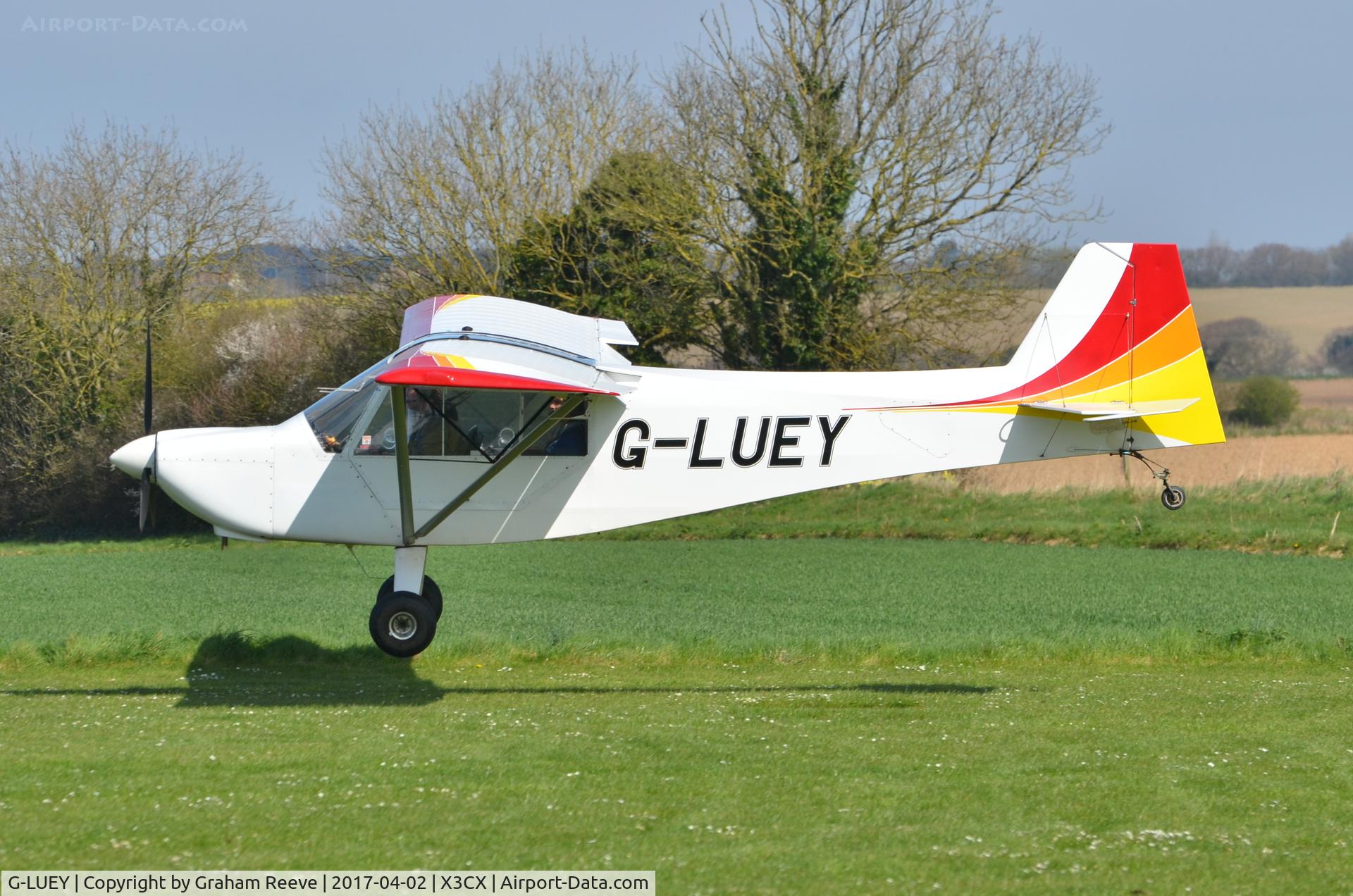 G-LUEY, 2010 Rans S-7S Courier C/N LAA 218-14772, Landing at Northrepps.