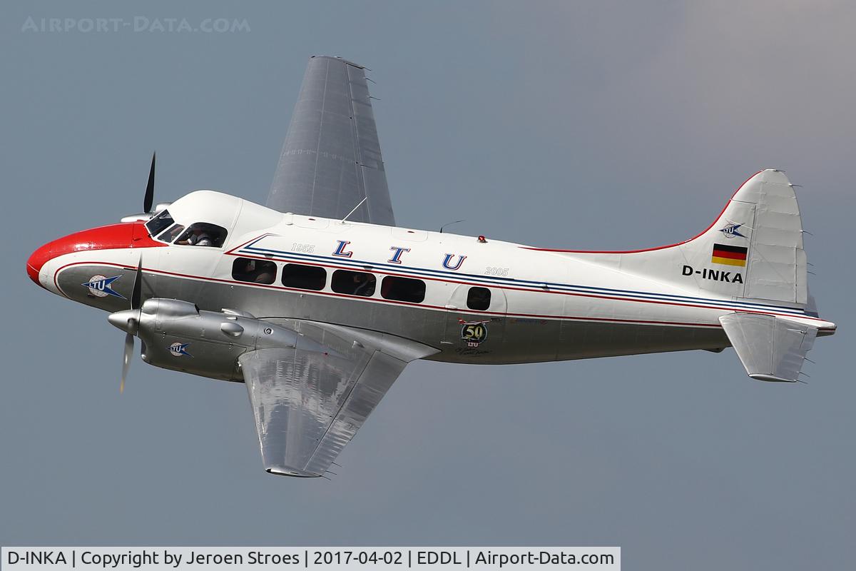 D-INKA, 1949 De Havilland DH-104 Devon C.2 C/N 04266, Dove