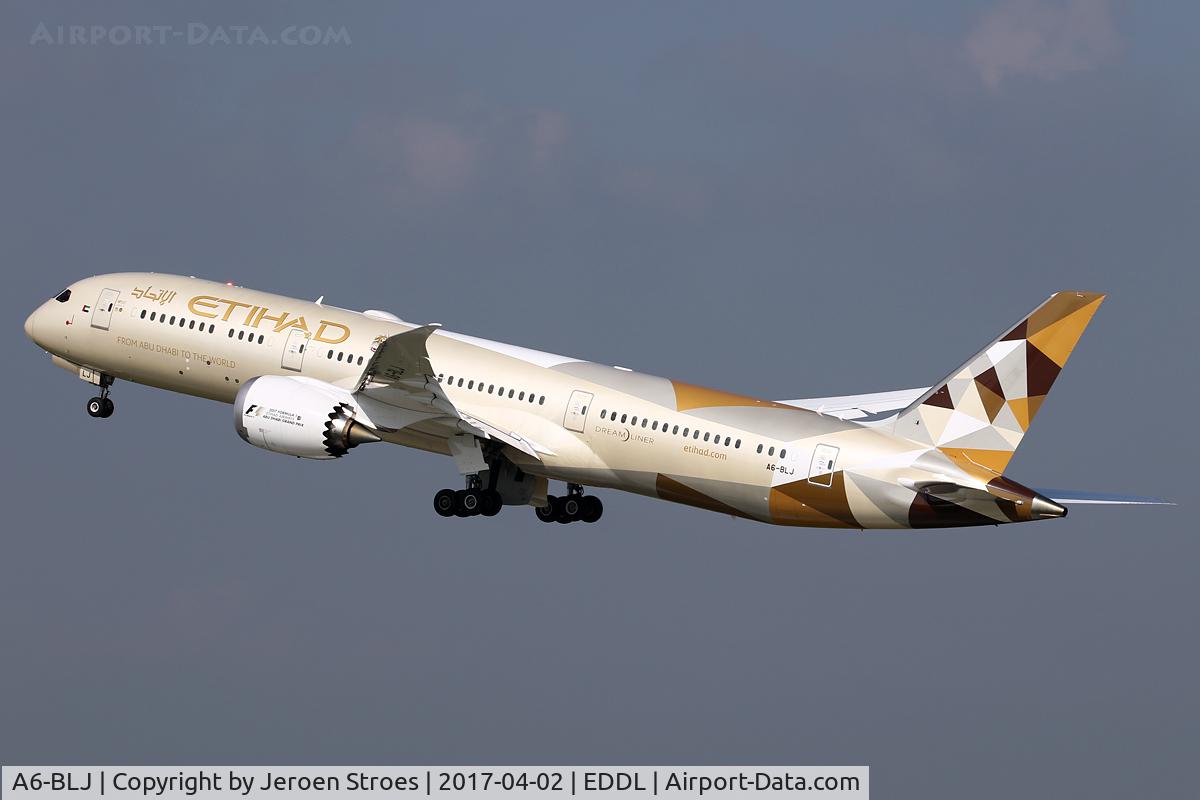 A6-BLJ, 2016 Boeing 787-9 Dreamliner Dreamliner C/N 39657, dusseldorf