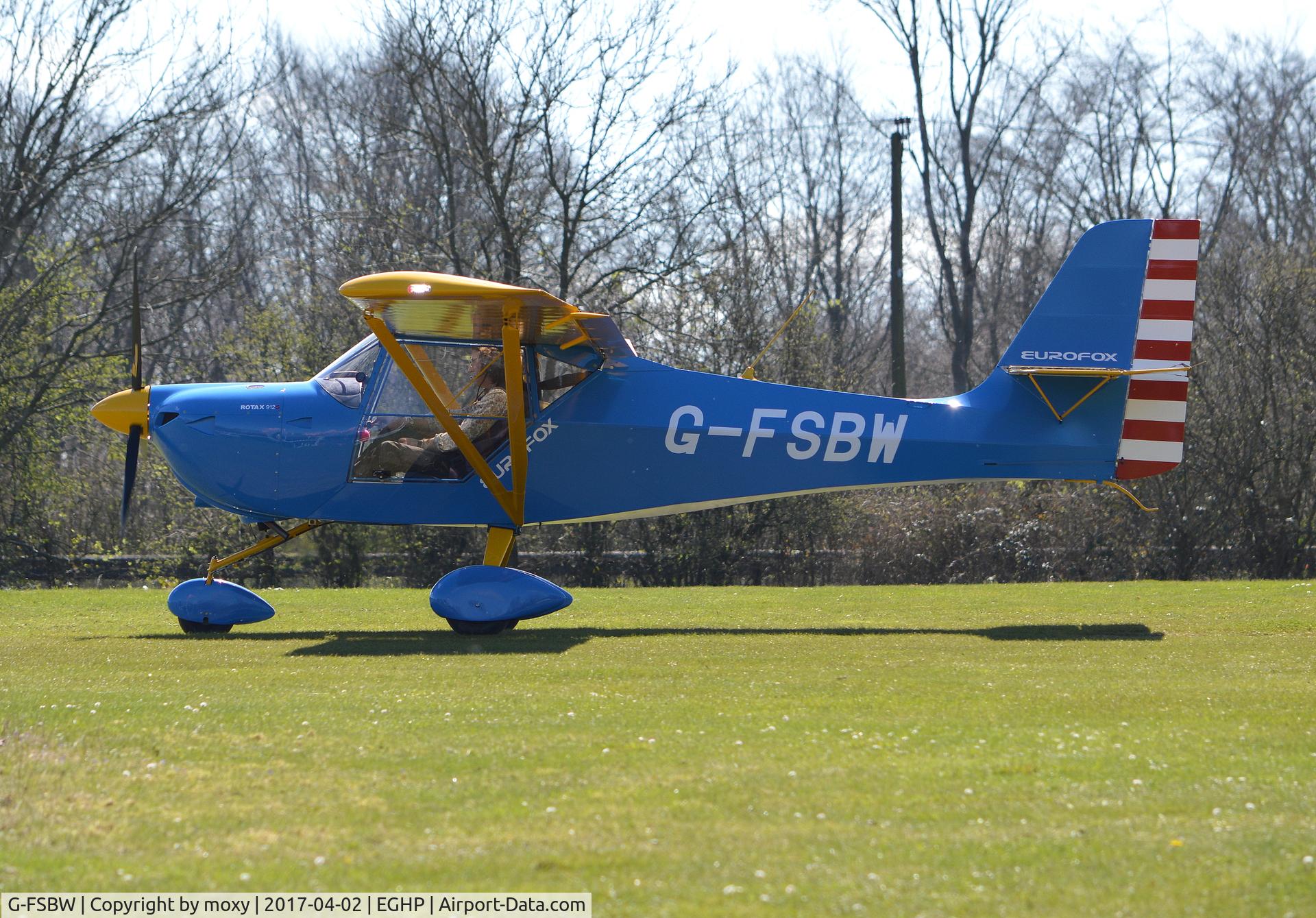 G-FSBW, 2015 Aeropro Eurofox 912S C/N BMAA/HB/678, Aeropro Eurofox 912S(1) at Popham.