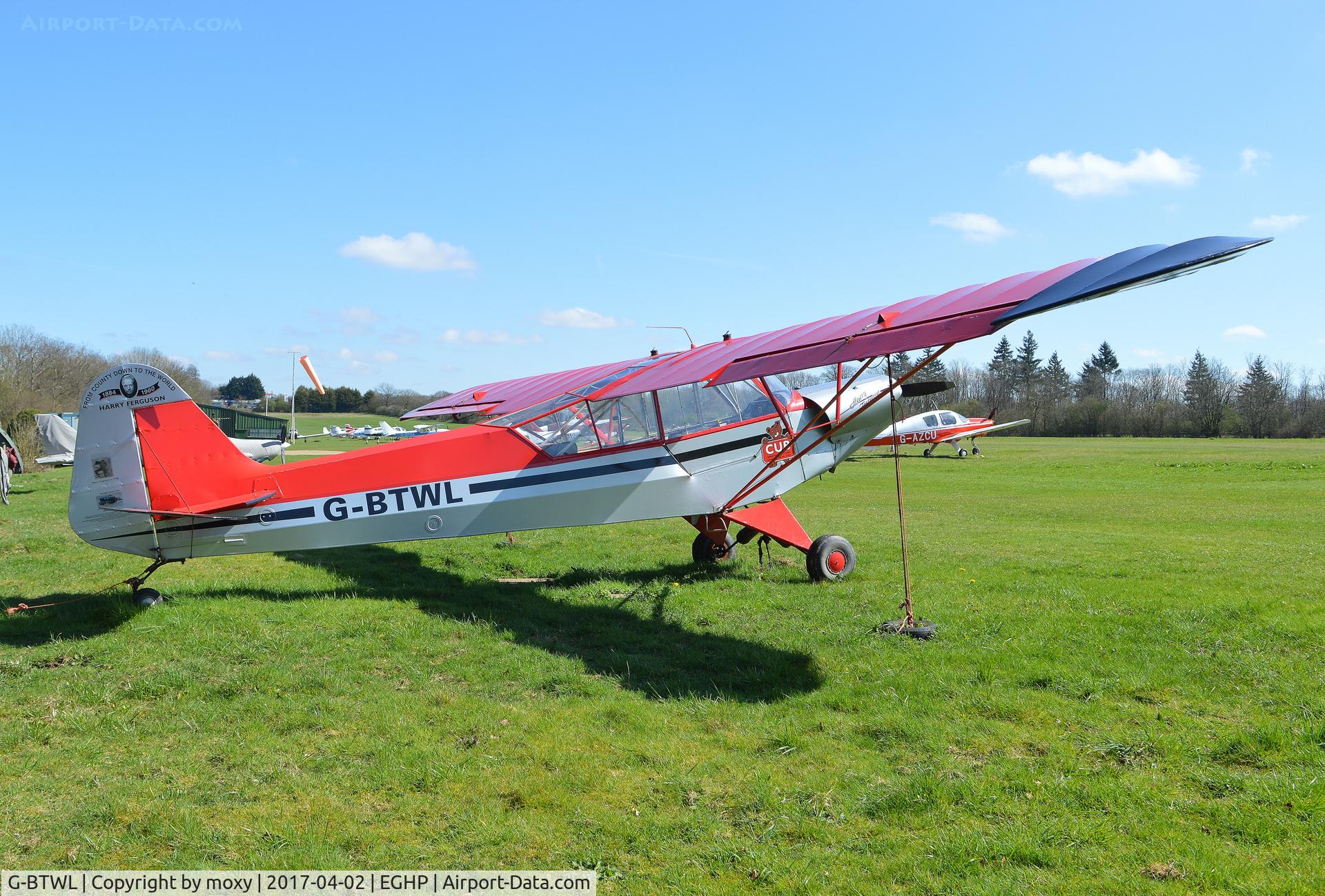 G-BTWL, 1992 Wag-Aero Sport Trainer C/N PFA 108-10893, Wag-Aero Sport Trainer at Popham.