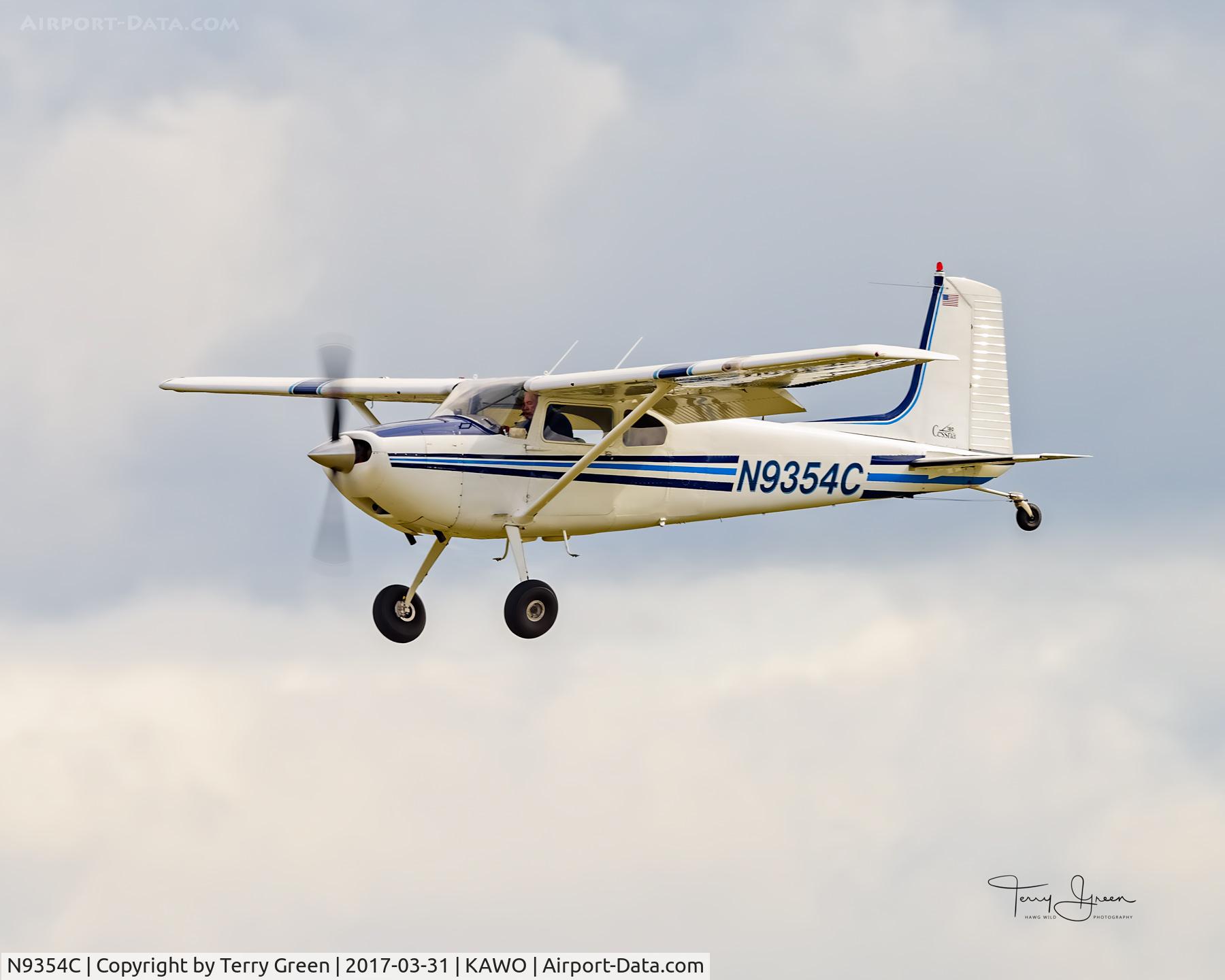 N9354C, 1955 Cessna 180 C/N 31752, KAWO