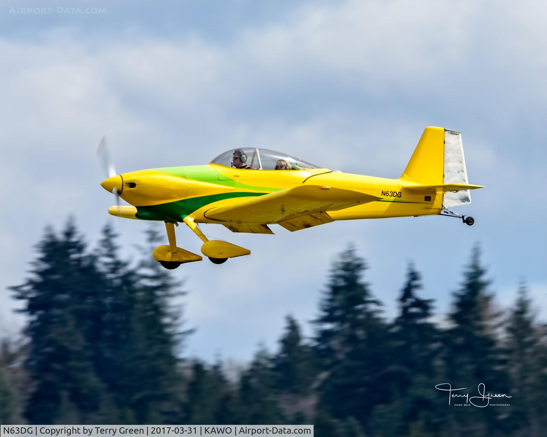 N63DG, 1991 Vans RV-4 C/N 637, KAWO