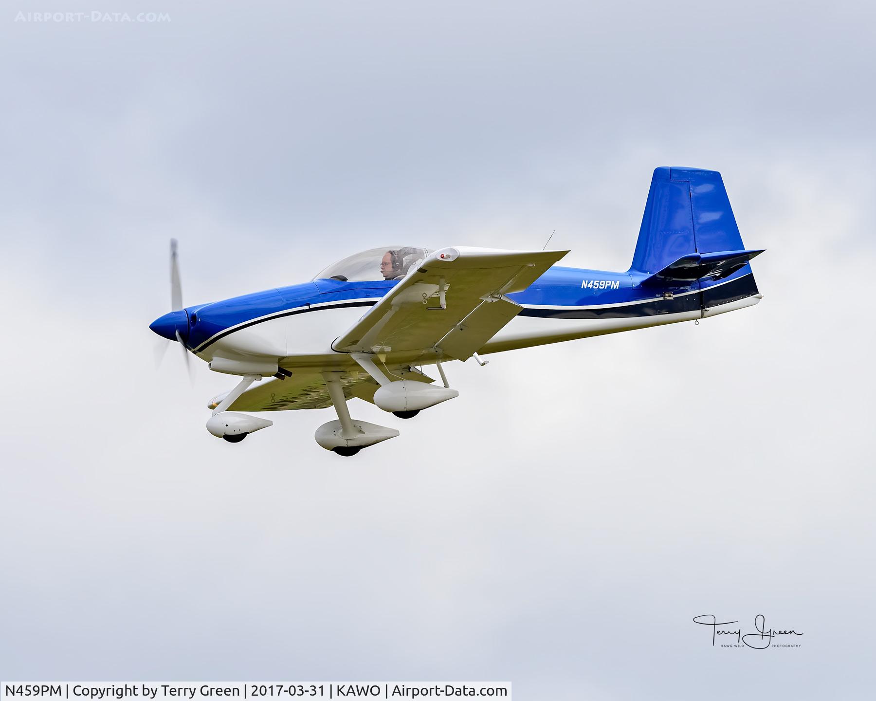 N459PM, 2014 Vans RV-9A C/N 91681, KAWO