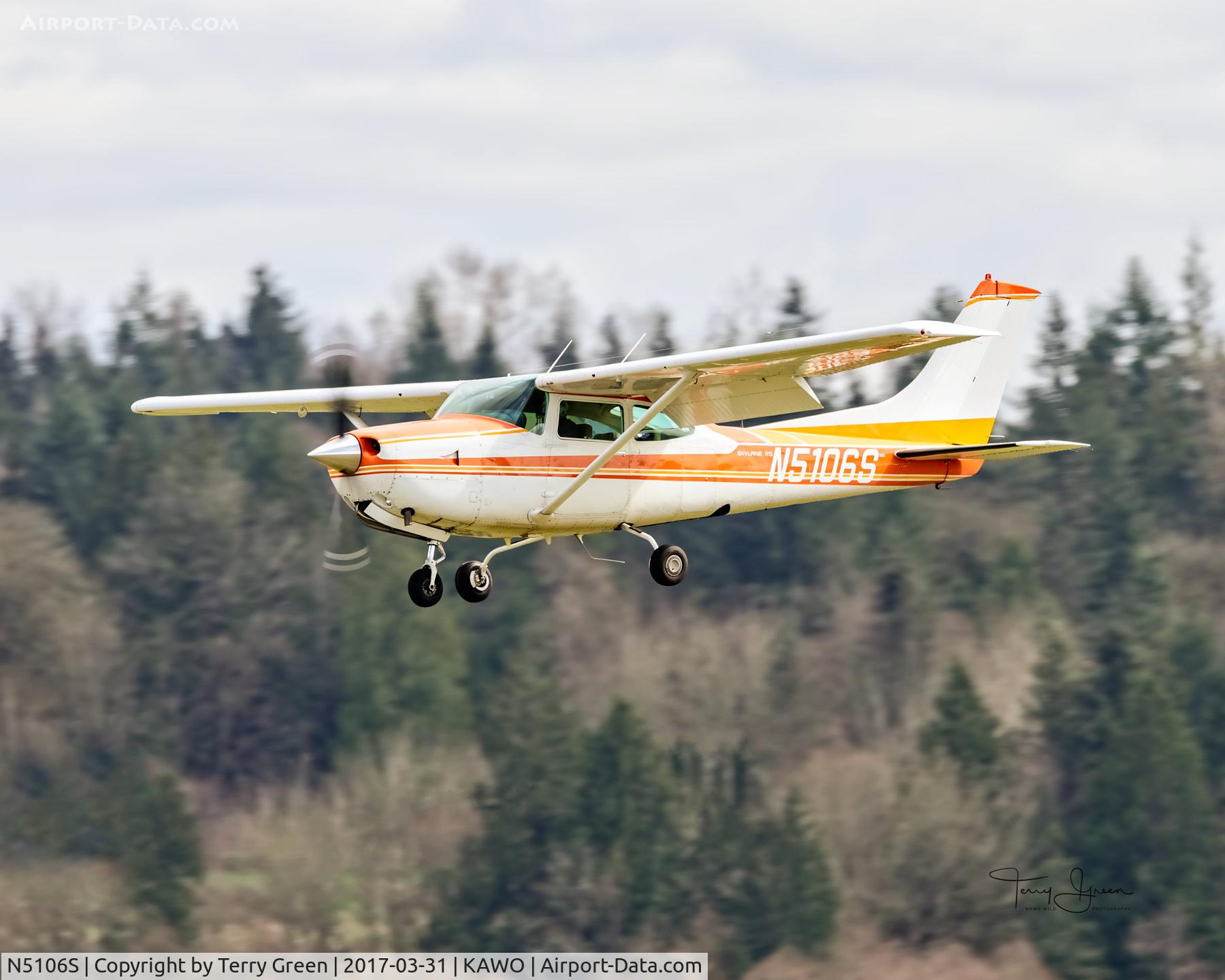 N5106S, Cessna TR182 Turbo Skylane RG C/N R18201505, KAWO