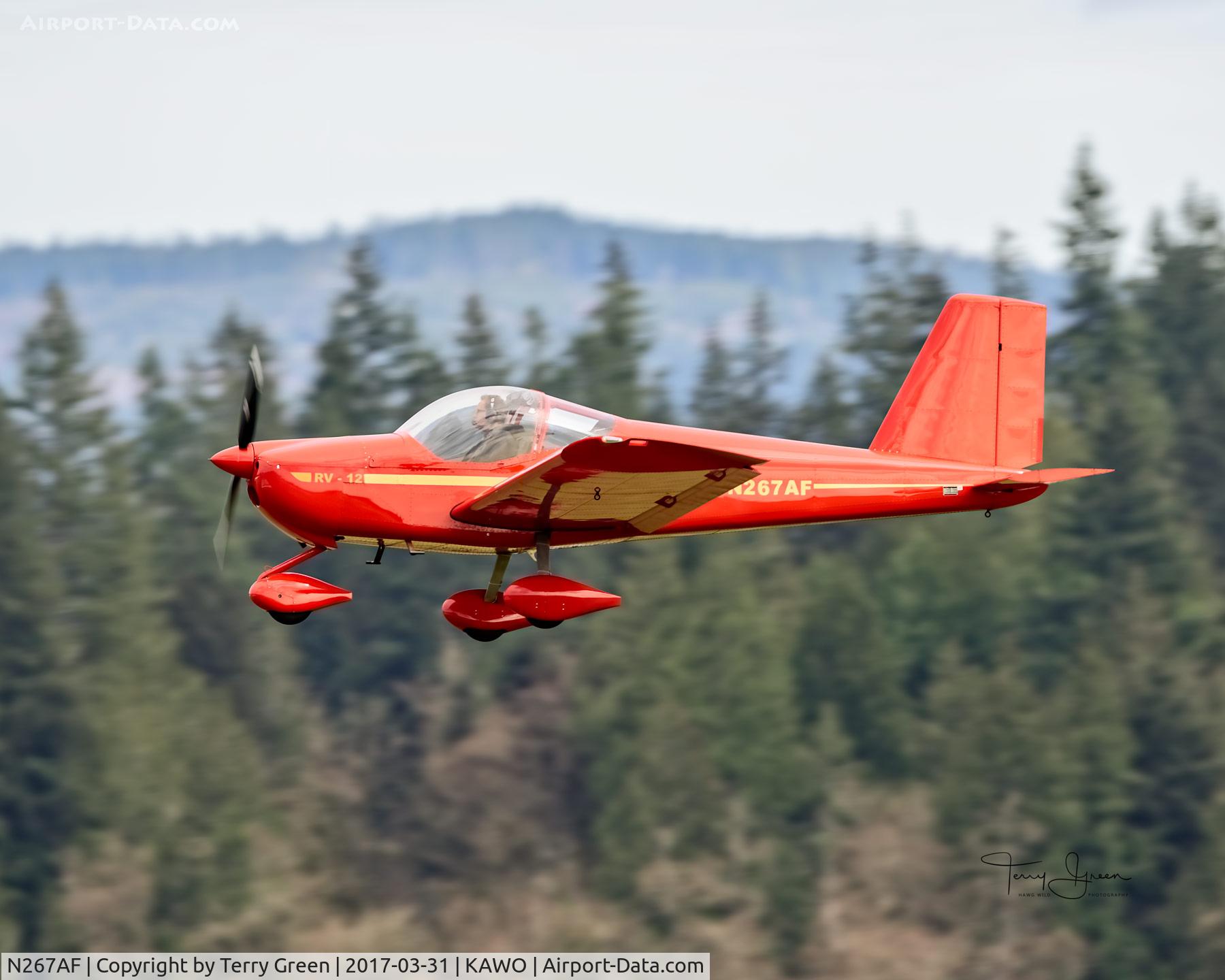 N267AF, 2012 Vans RV-12 C/N 120278, KAWO