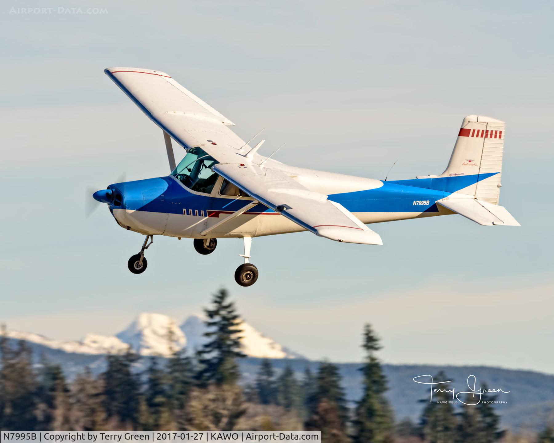 N7995B, 1957 Cessna 172 C/N 29795, KAWO