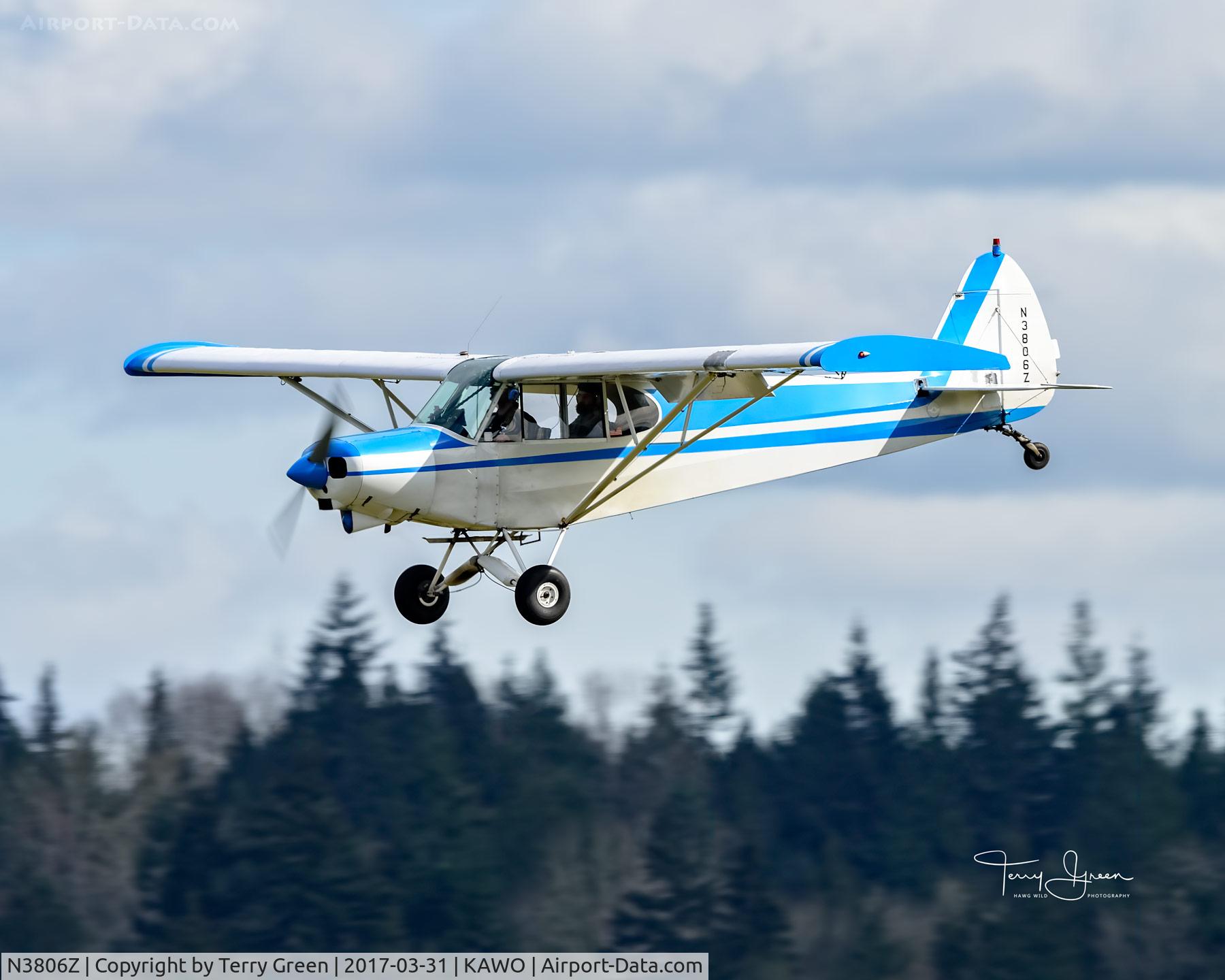 N3806Z, 1960 Piper PA-18-150 Super Cub C/N 18-7539, KAWO