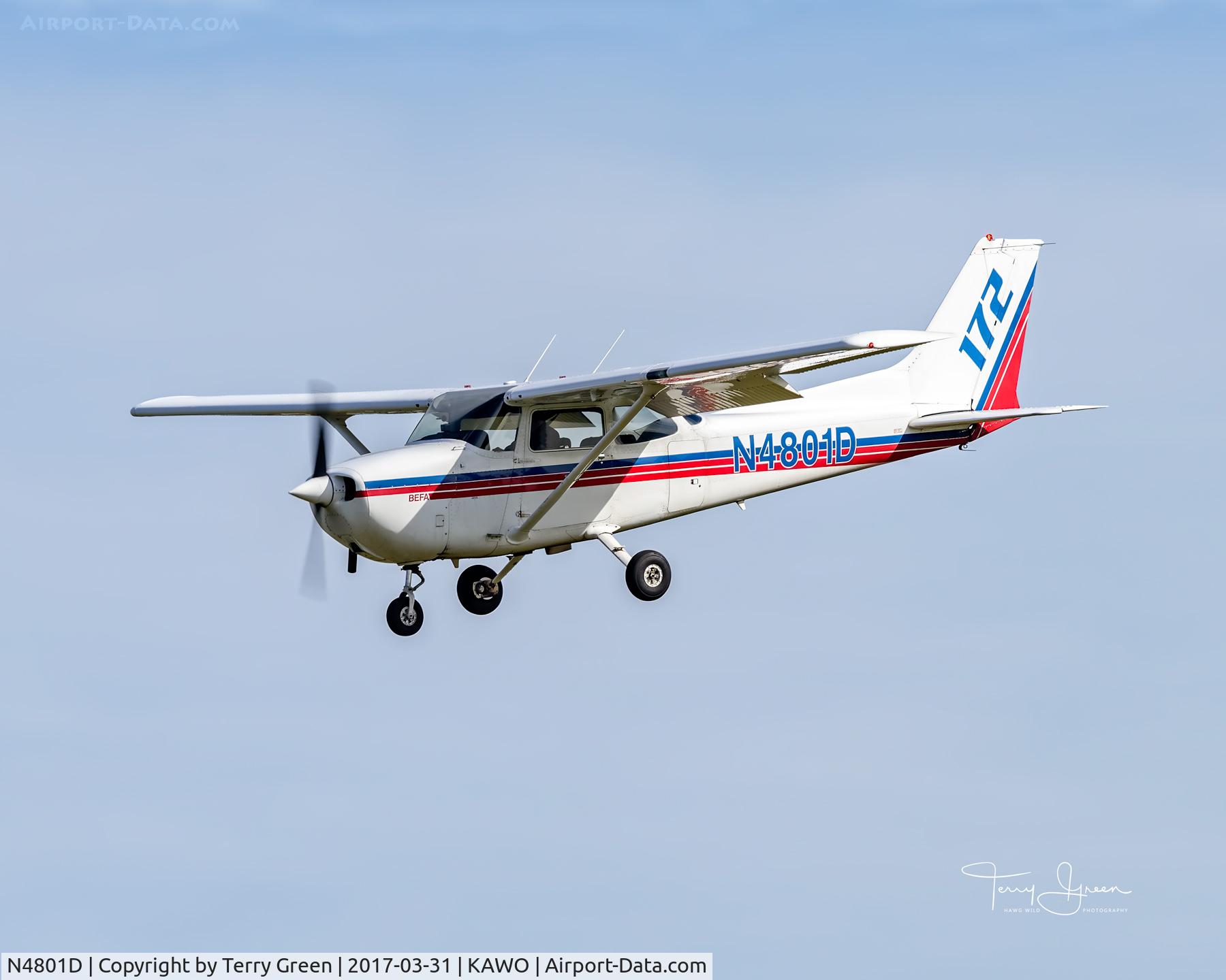 N4801D, 1979 Cessna 172N C/N 17272362, KAWO