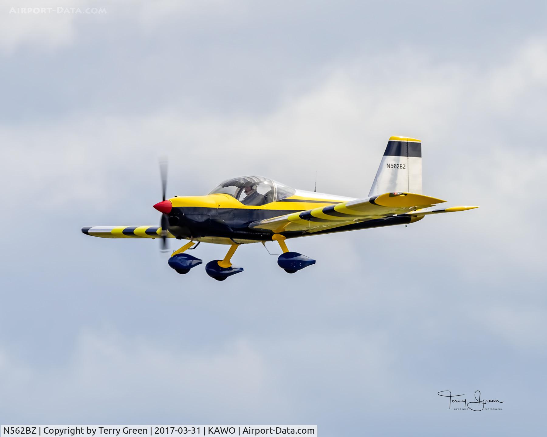 N562BZ, 2014 Vans RV-12 C/N 120628, KAWO