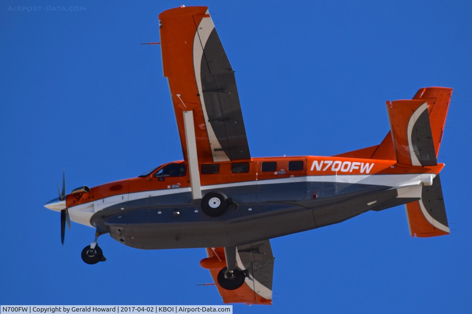 N700FW, 2009 Quest Kodiak 100 C/N 100-0029, Departing RWY 28L.