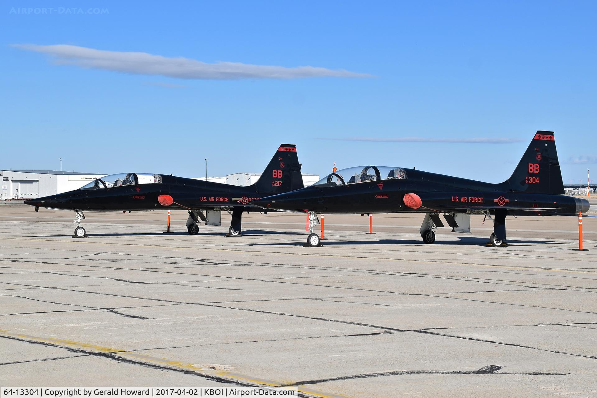 64-13304, 1964 Northrop T-38A Talon C/N N.5733, Parked on the ramp with 64-13217.