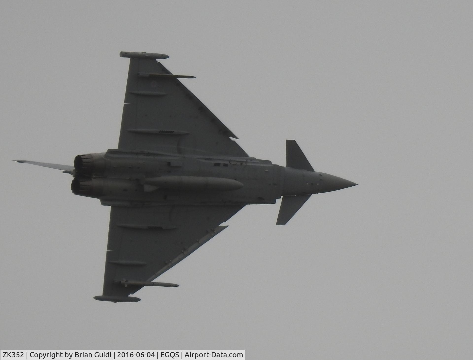 ZK352, 2013 Eurofighter EF-2000 Typhoon FGR4 C/N BS113/408, Friends and Families Day