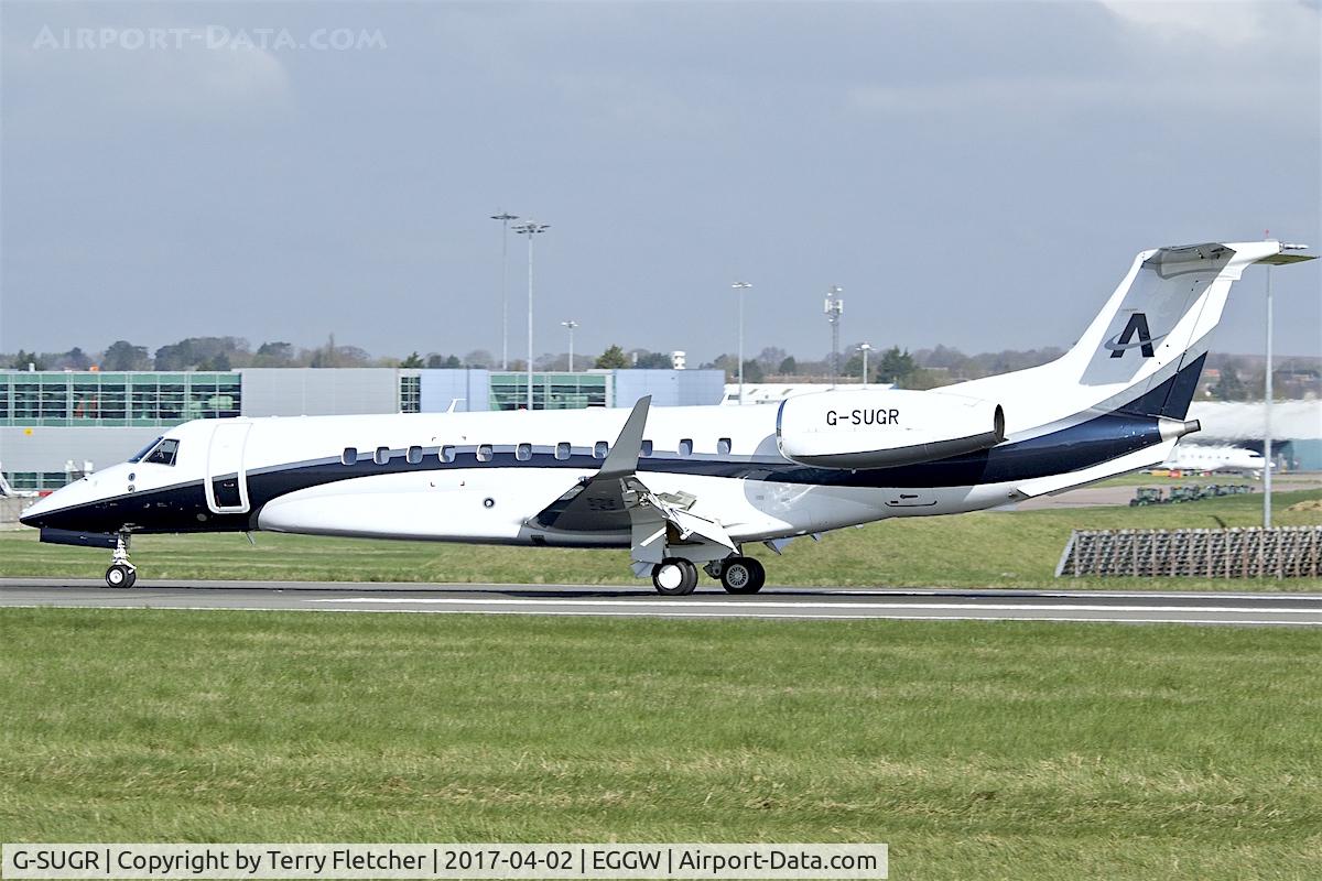 G-SUGR, 2014 Embraer EMB-135BJ Legacy 650 C/N 14501199, At London Luton