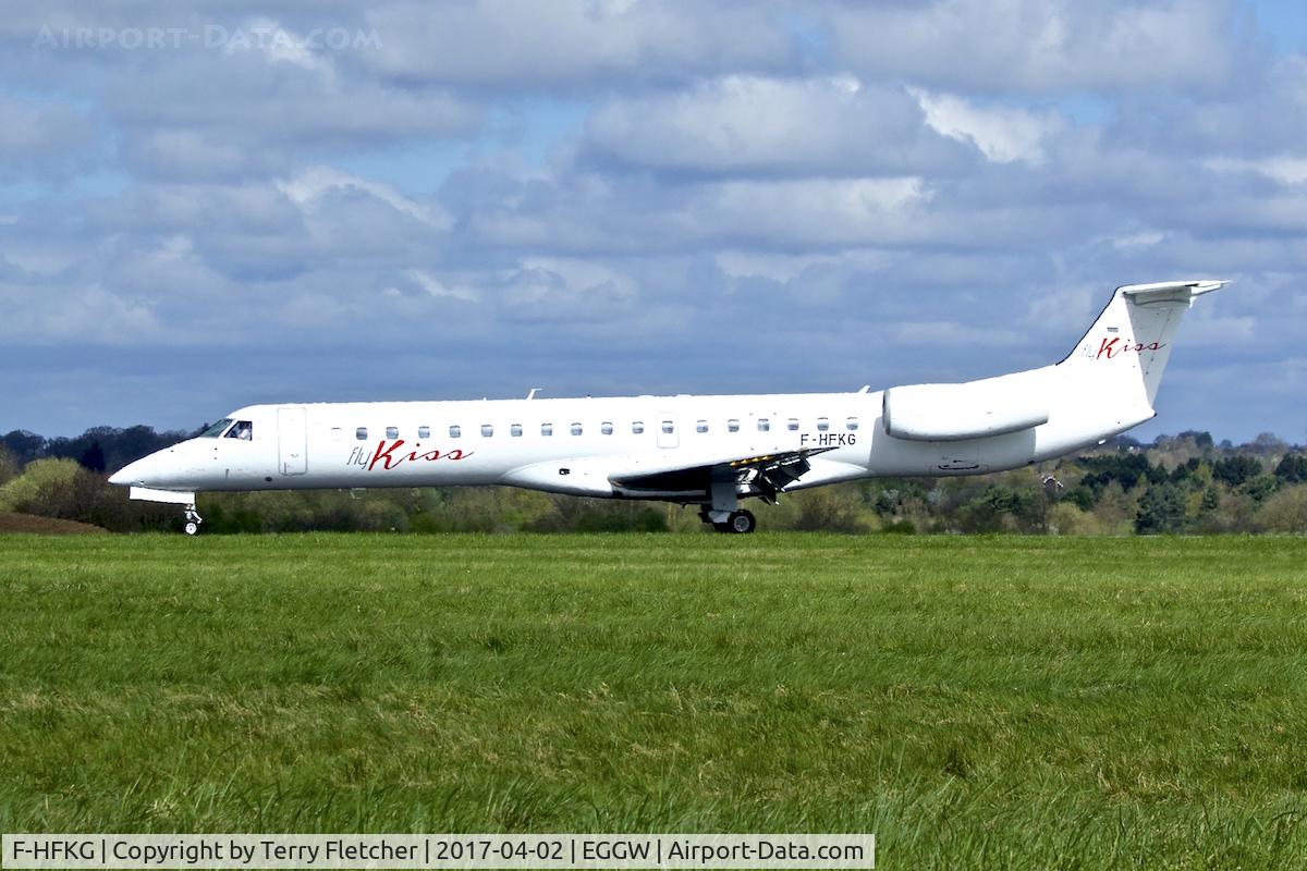 F-HFKG, 2000 Embraer ERJ-145LR (EMB-145LR) C/N 145253, At London Luton