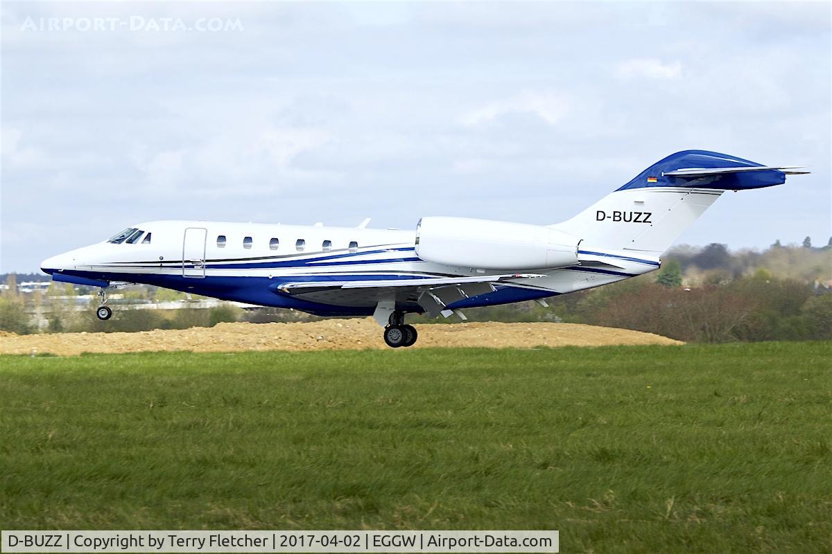 D-BUZZ, 2006 Cessna 750 Citation X Citation X C/N 750-0256, At London Luton